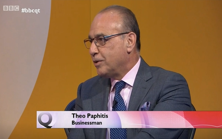 Theo appears on Question Time following the Chancellor's 2021 Budget