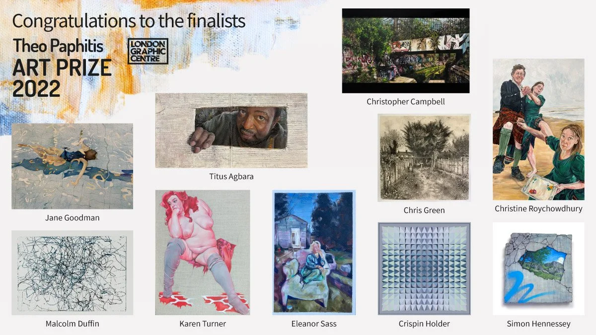 The Theo Paphitis Art Prize Finalists are announced!