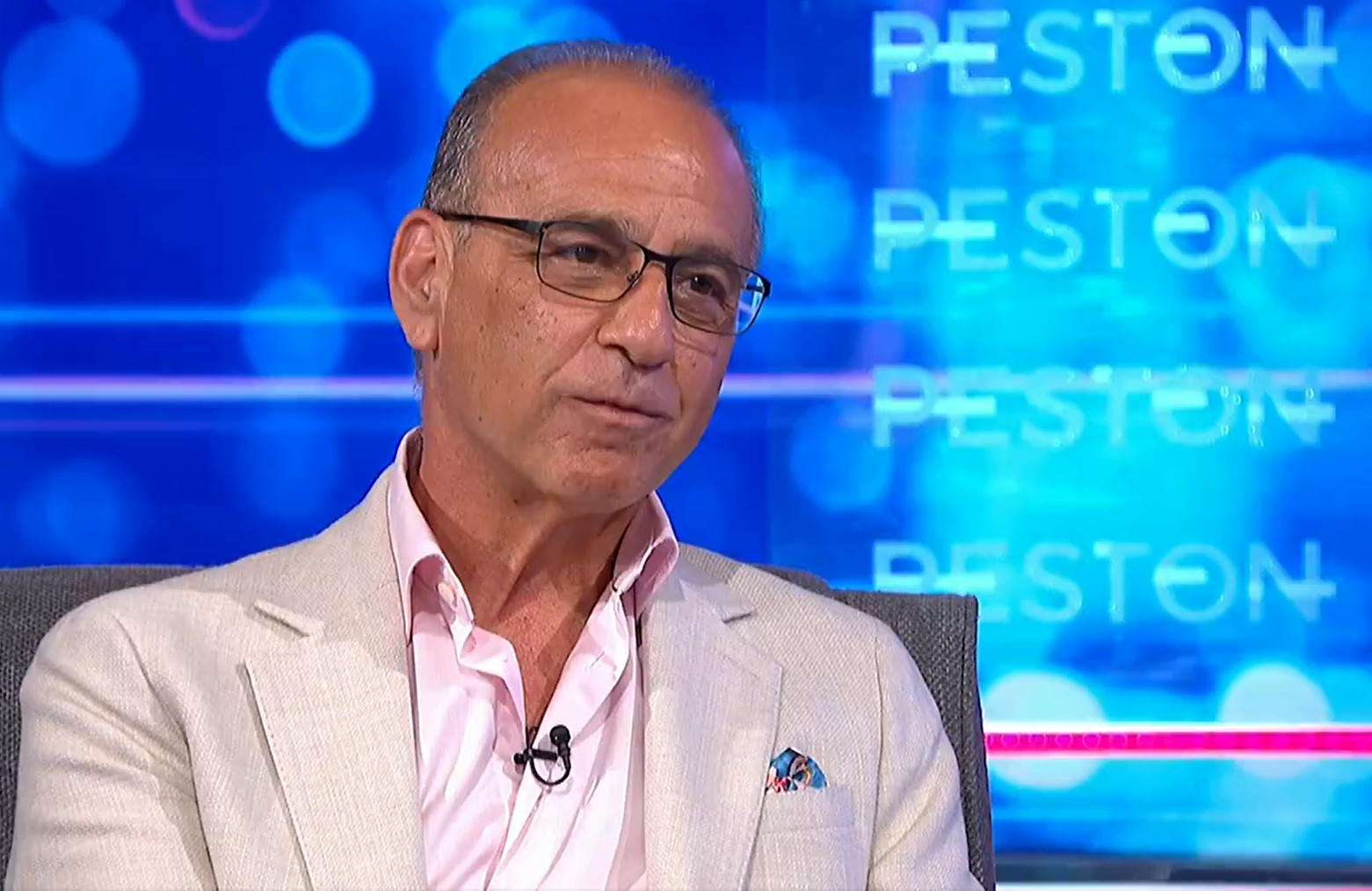 Theo Appears on ITV Peston