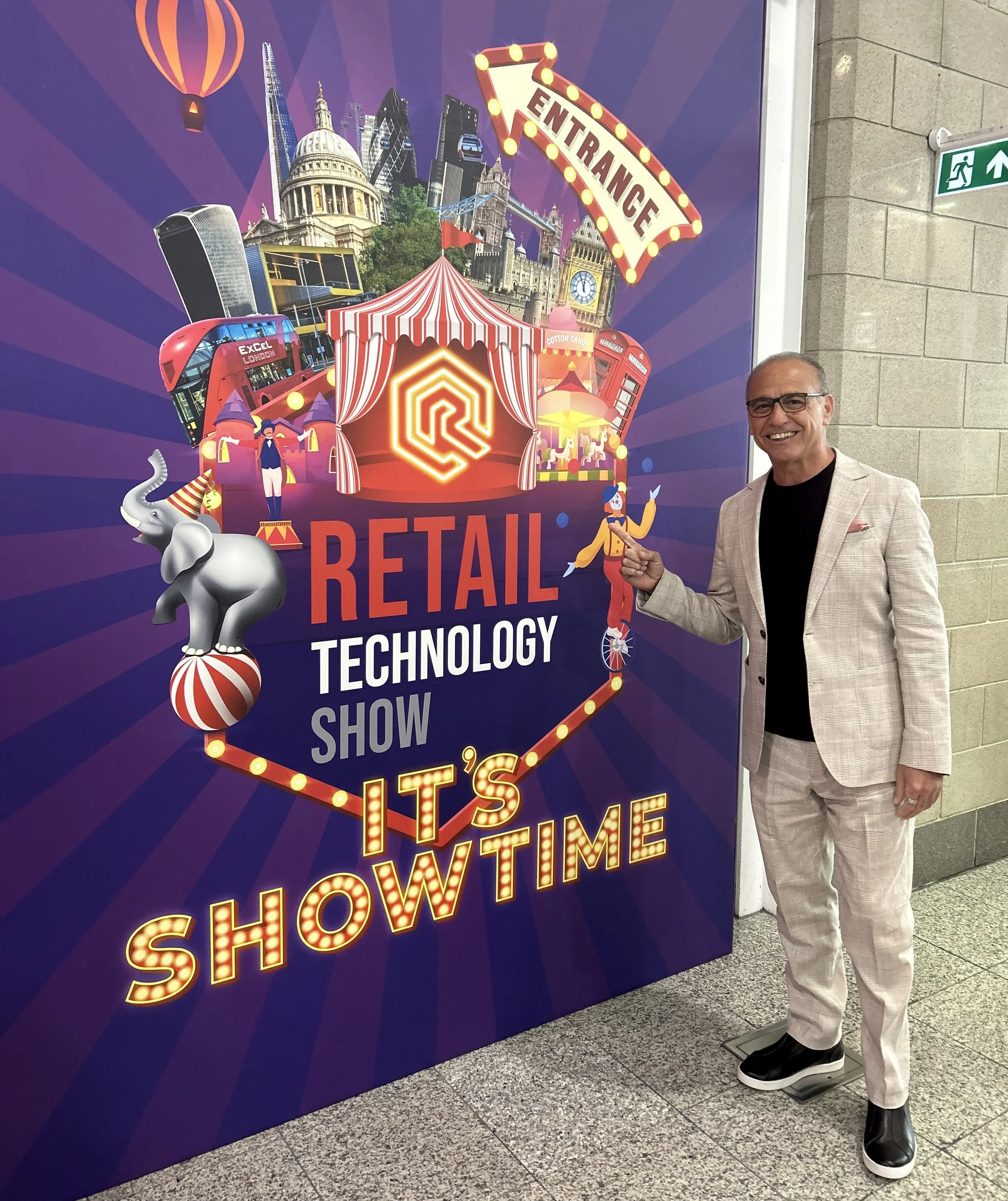 Theo Paphitis Headlines Retail Technology Show 2025 at ExCeL London