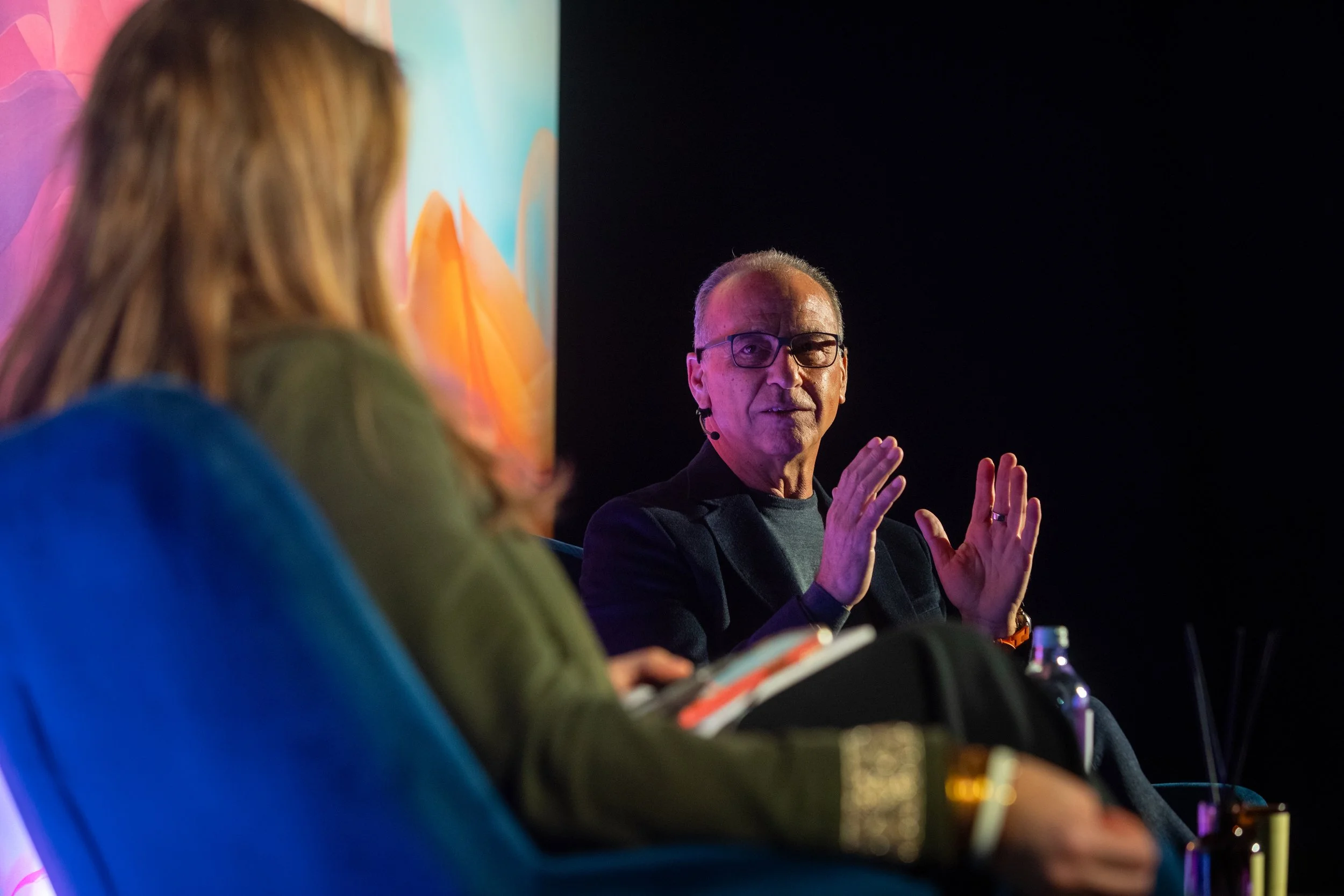 Theo Paphitis Visits #SBS Winners and Takes to the Stage at Spring Fair 2026