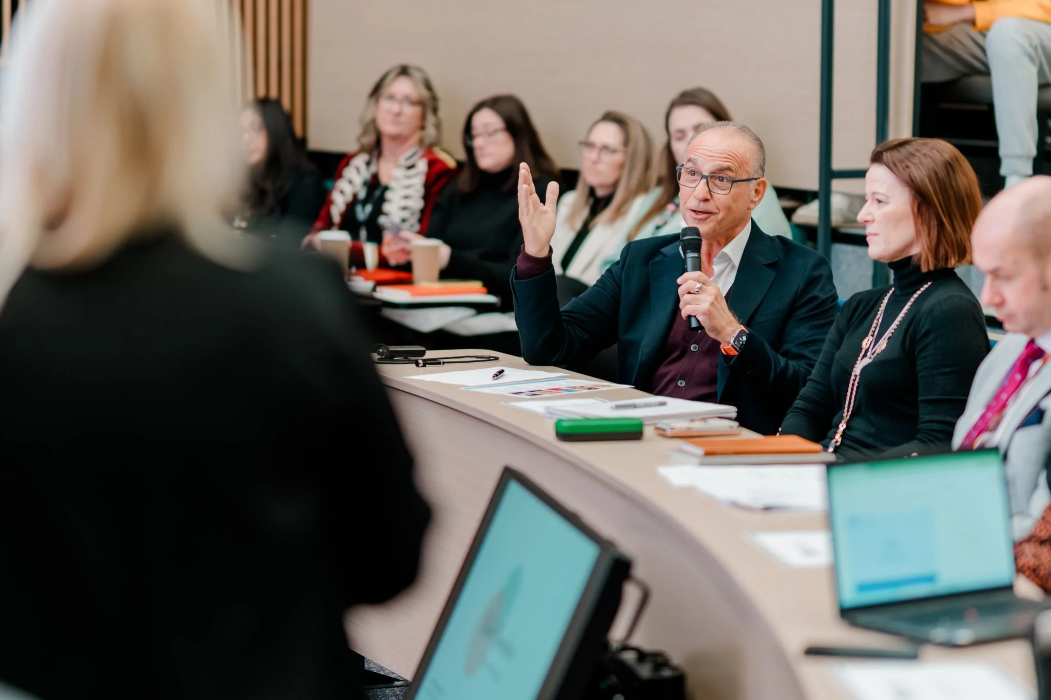 Theo Paphitis Visits University of Derby as Visiting Professor of Entrepreneurship