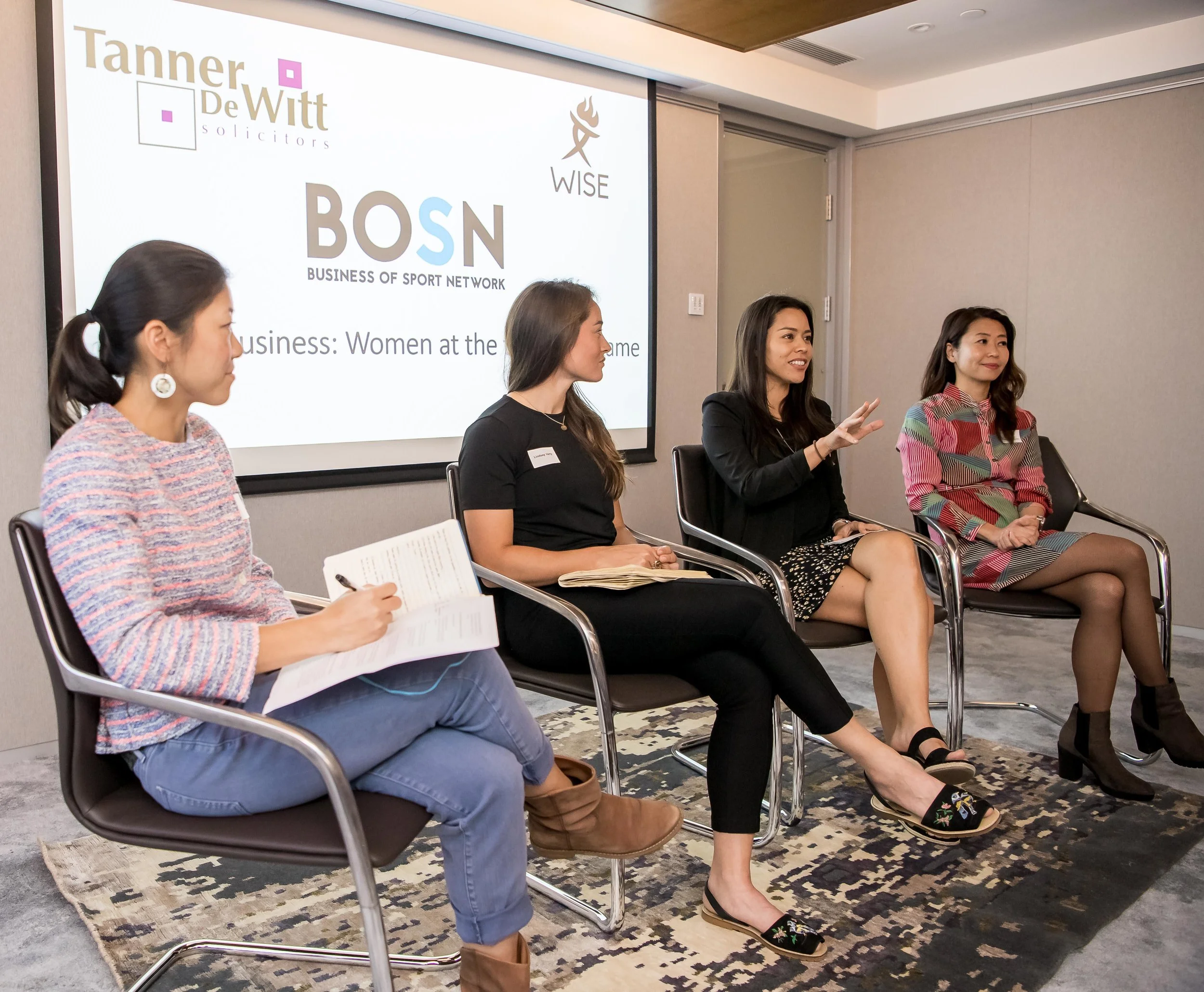 November 2018: Moderated this panel to explore how sports businesses are attracting women to sports, and helping those in the industry to reach leadership positions.