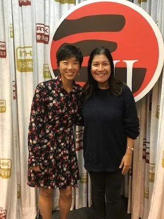4 April 2019: Alicia went to Noreen Mir’s radio show on RTHK Radio 3 to share about the work of WISE HK and why sports matter for women and girls.