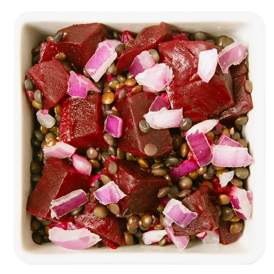 Roasted Beets & Lentils 