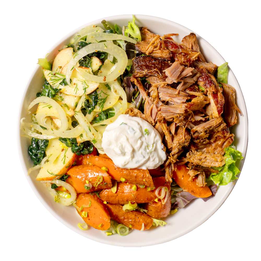 Pork Apple Fennel Bowl
