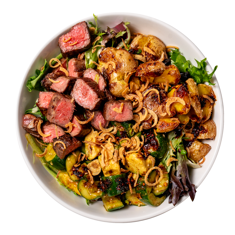 Chili Crisp Steak Bowl 