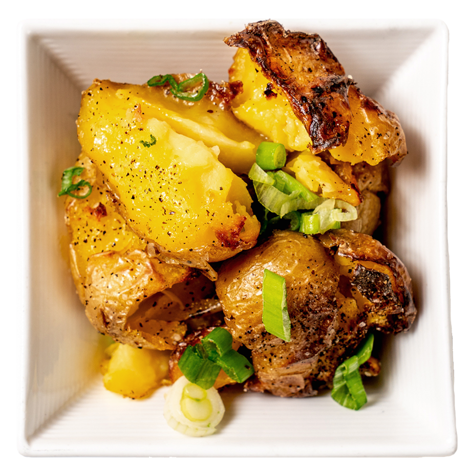 Crispy Smashed Potatoes 