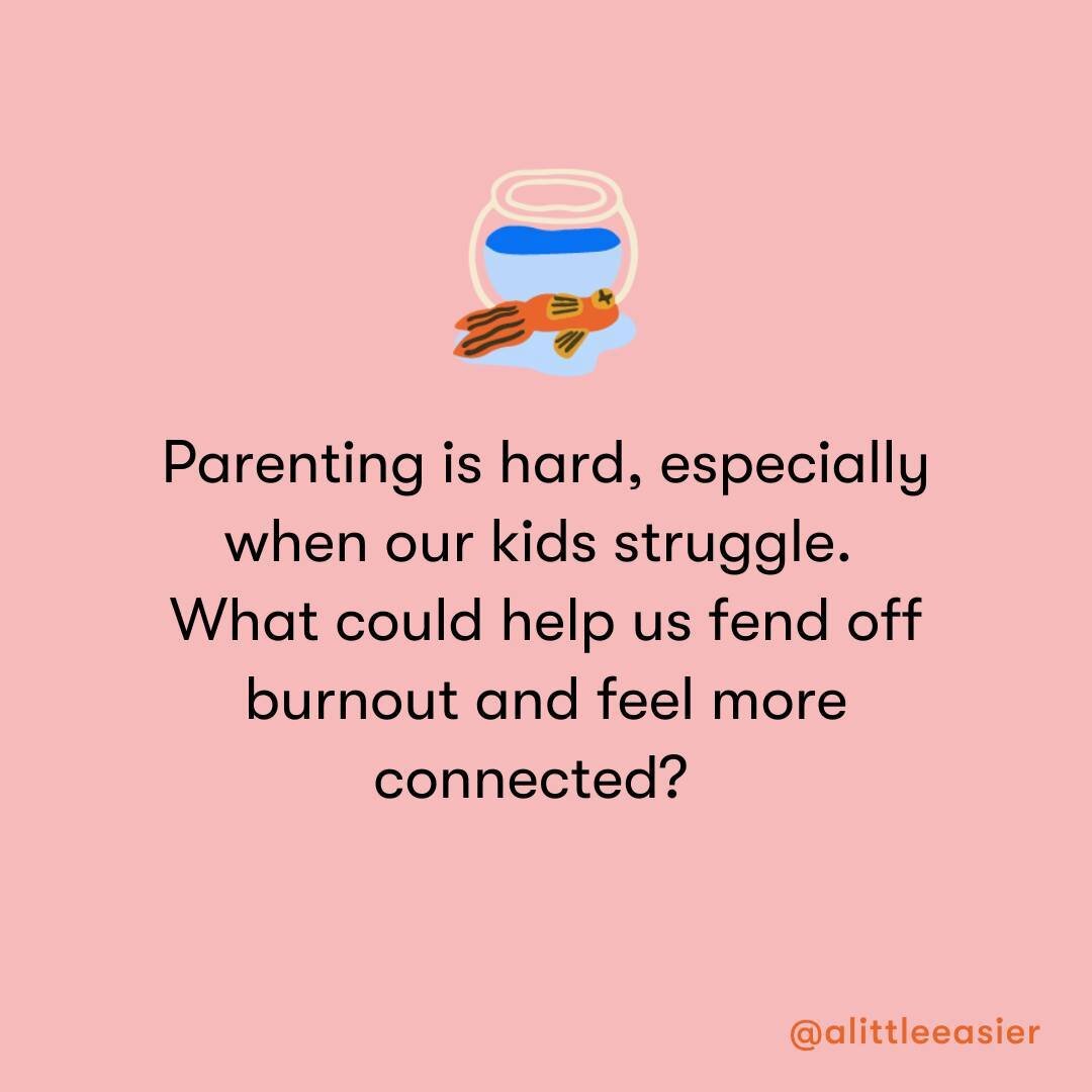 Parenting is hard, especially when our kids struggle. What could help us fend off burnout and feel more connected with ourselves and our loved ones? ⁠
⁠
To find the answer, I interviewed leading experts from a range of fields, and parents raising kid