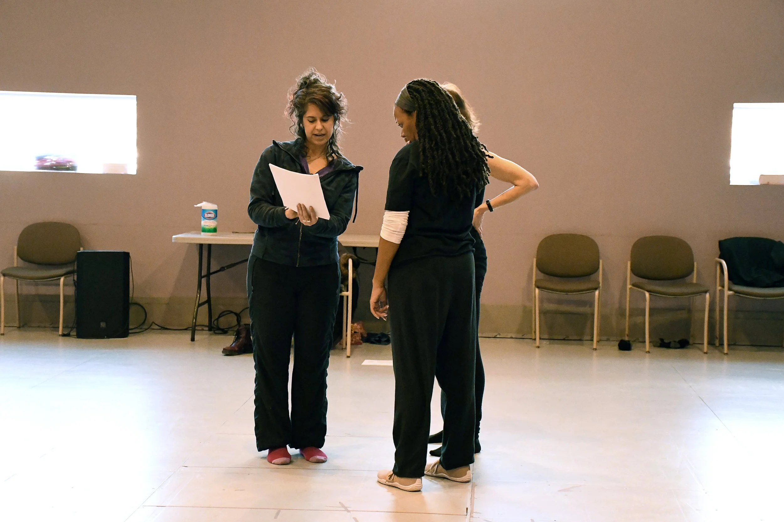 Sheila Bandyopadhyay coaching Shakespeare Scene