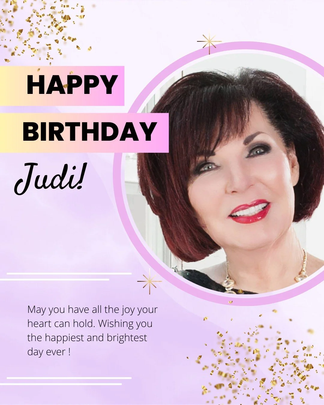 Wishing a very happy birthday to our fearless leader, Judi! We're so lucky to have you at the helm. Here's to another year of success, laughter, and amazing memories! 🥳 
#HappyBirthday #TeamCelebration #BossLady