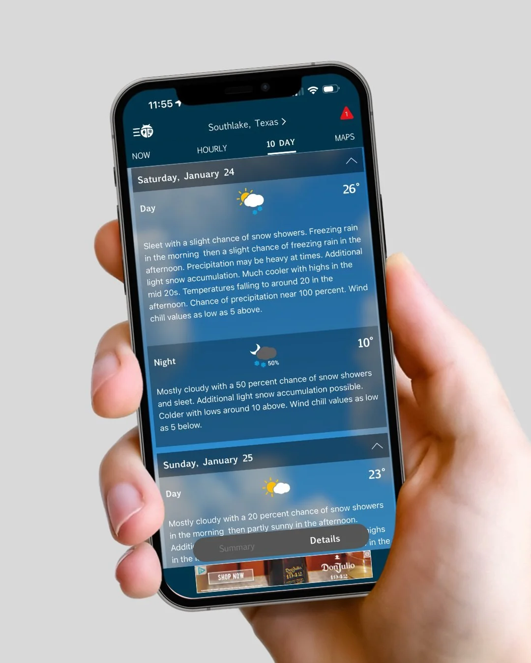 Is it just us, or is it getting chilly? 🧤 We&rsquo;re keeping an eye on the Saturday forecast&mdash;sleet and snow are on the way with a high of only 26&deg;F.

Planning to stay in? We completely understand! If you have an appointment this Friday ev