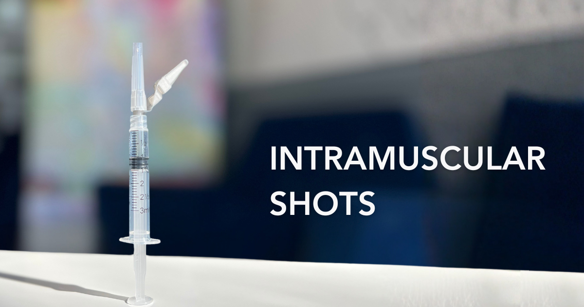 Intramuscular Shots available at Destiny Drip Bar in Southlake, Texas
