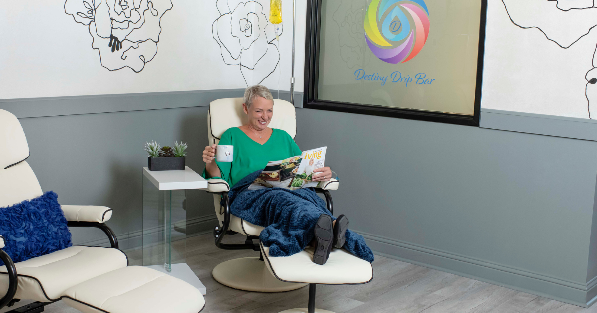 Vitamin Infusions at Destiny Drip Bar in Southlake, Texas