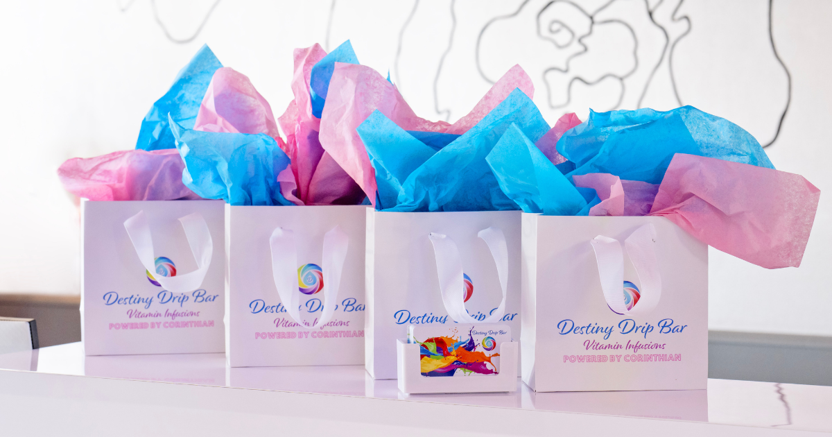 Vitamin Infusion Packages, IM Shot Packages, NAD+ Packages available at Destiny Drip Bar