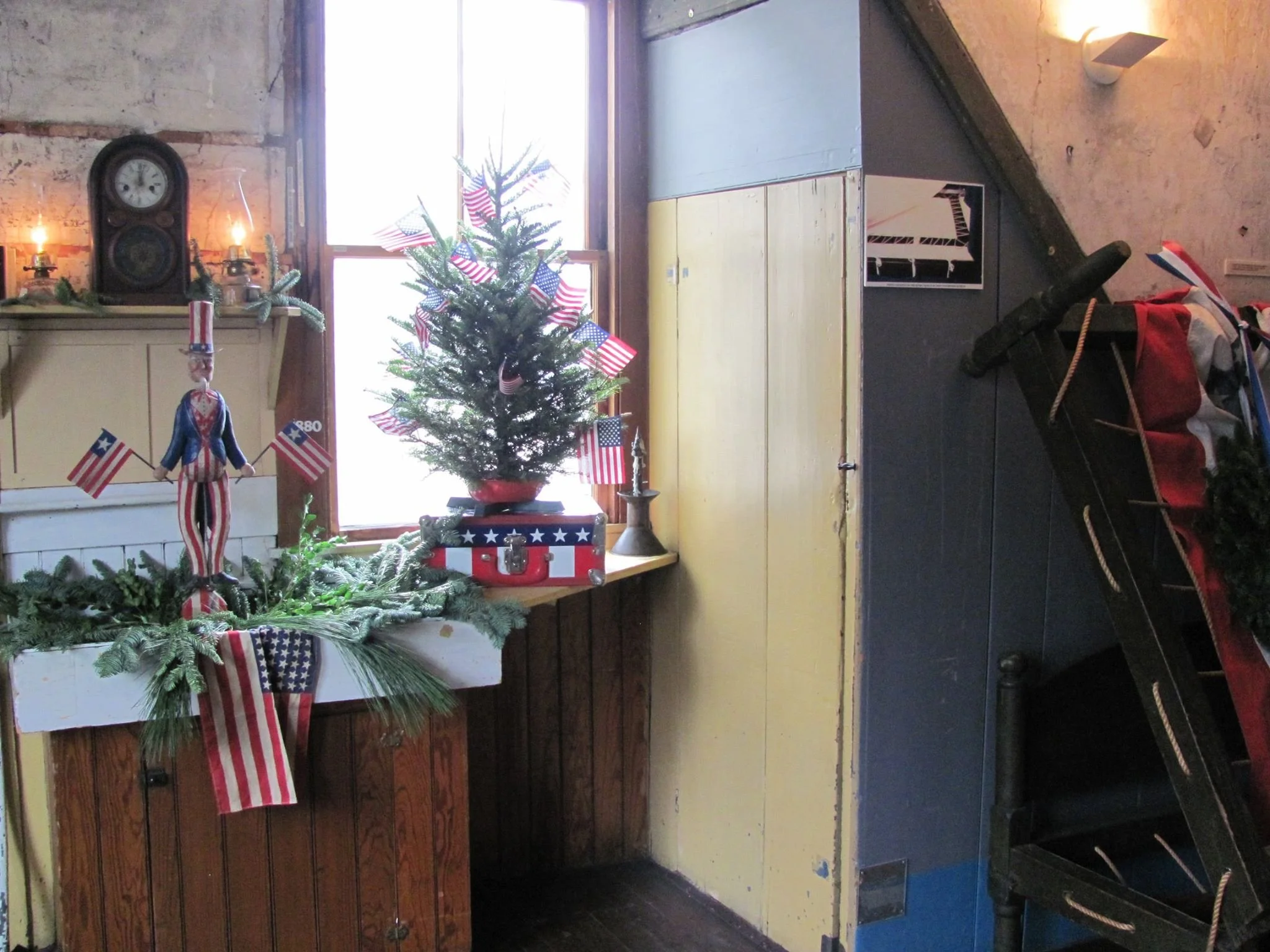 TRIMMING THE TAVERN - "HERE'S TO THE RED, WHITE AND BLUE!"