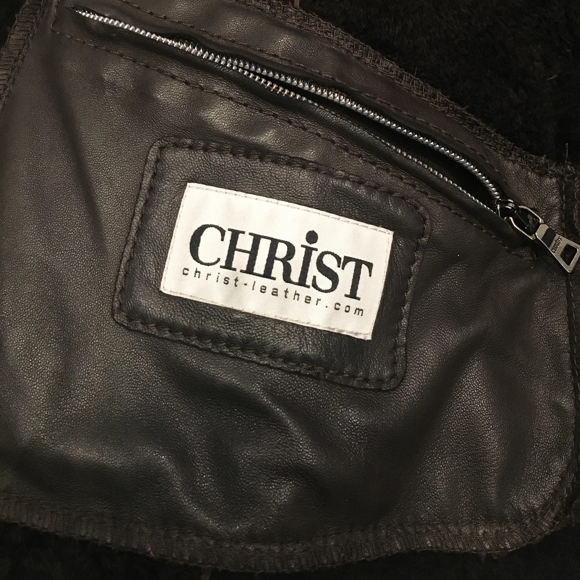 christ leather coats