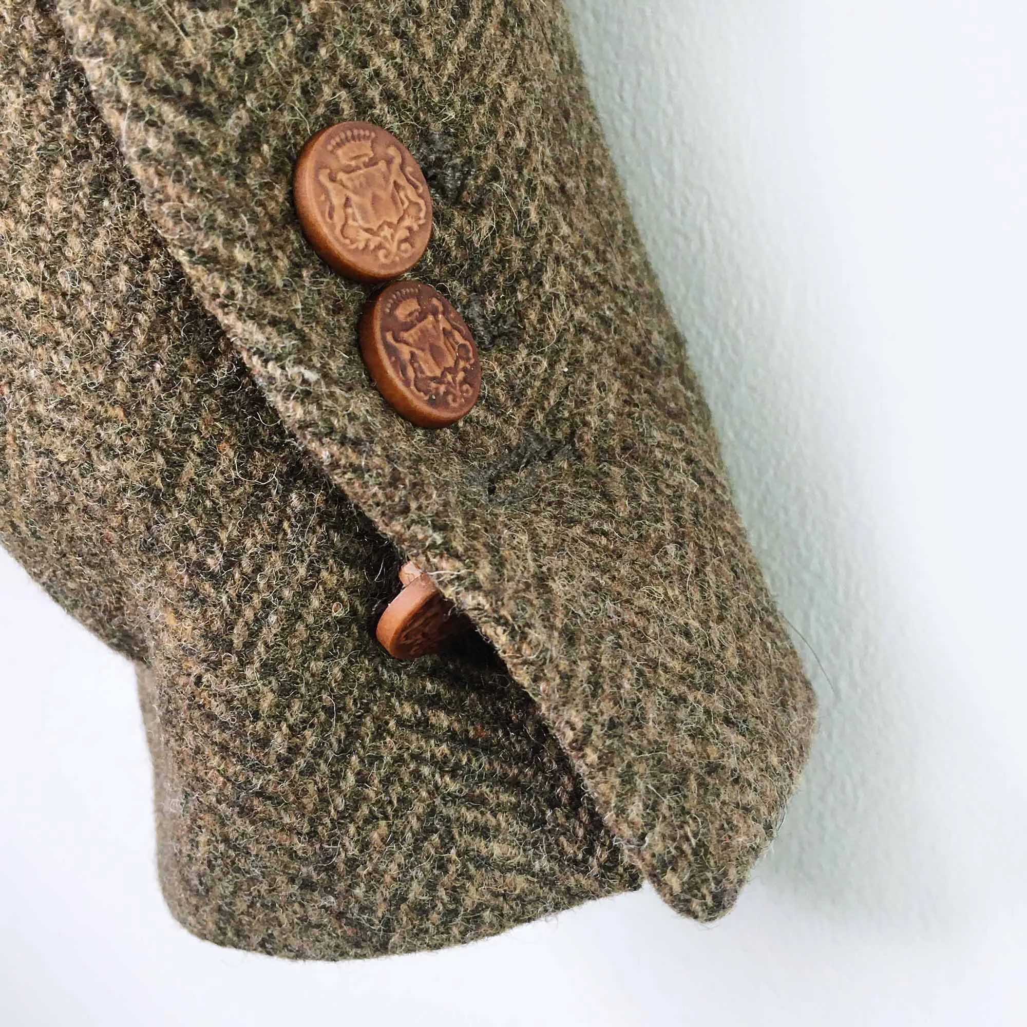 zara herringbone blazer