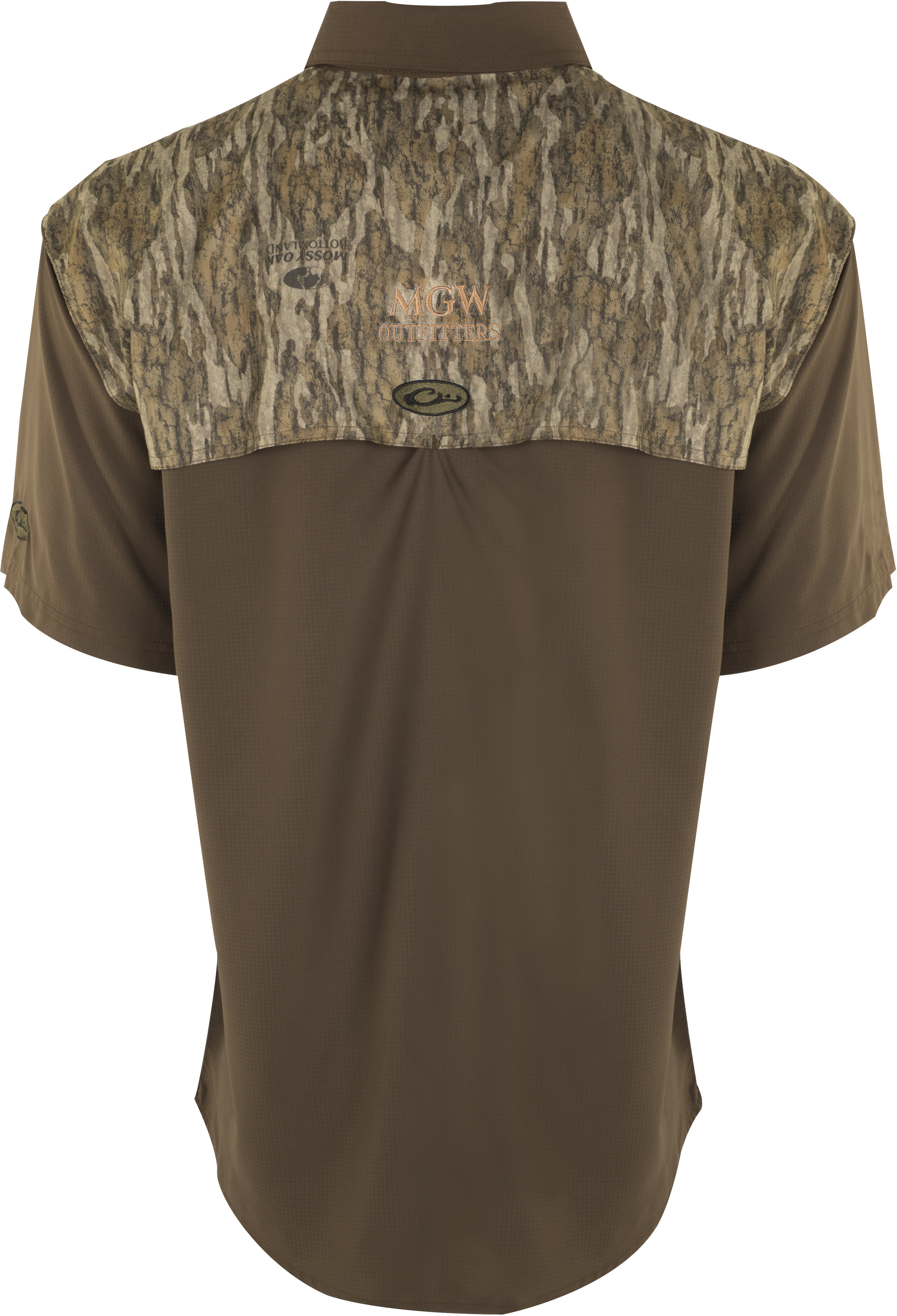  Drake Two-Tone Bottomland Camo Flyweight Wingshooter's Shirt S/S - $80