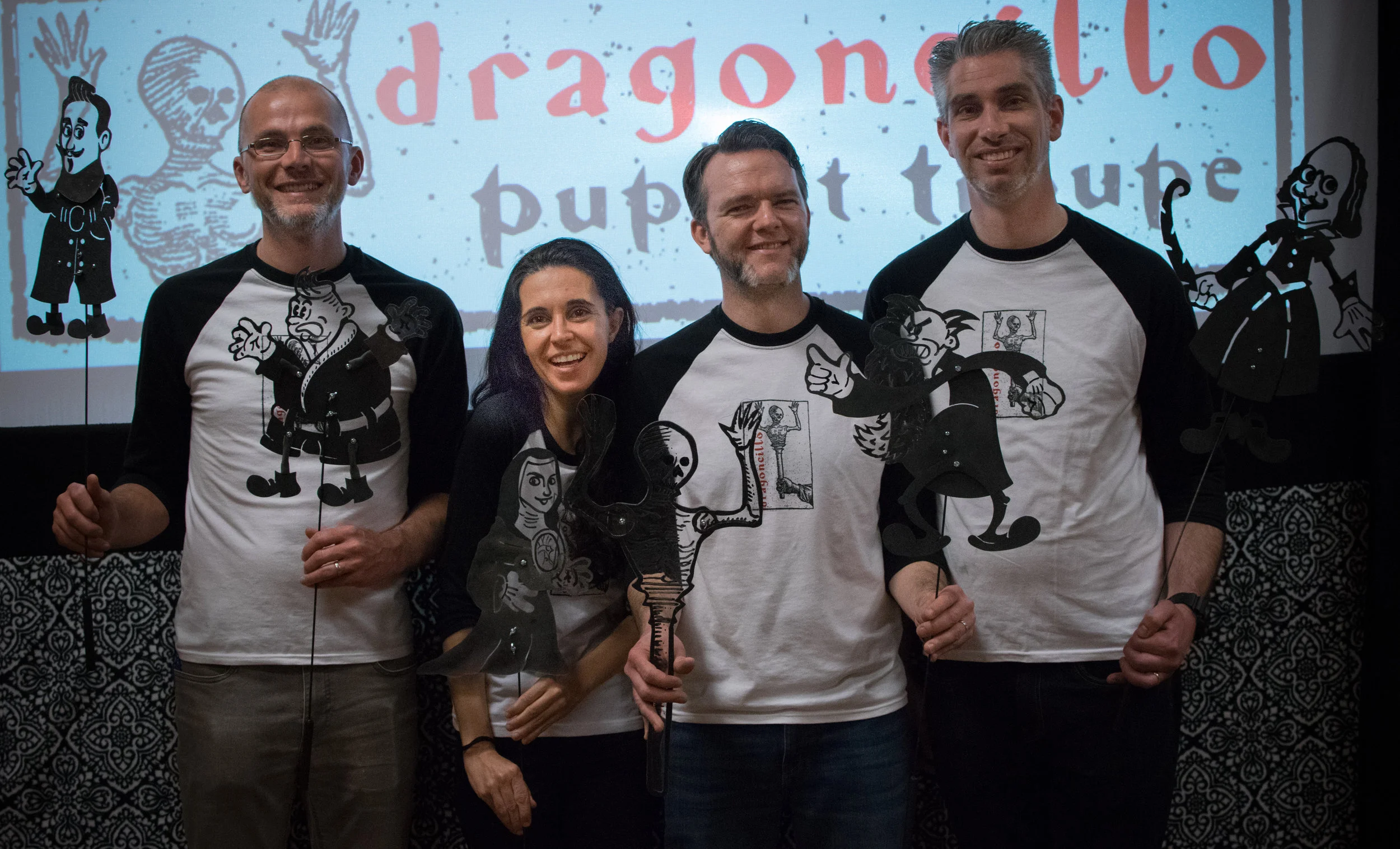 (From left to right) Jonathan Wade, Esther Fernández, Jason Yancey, and Jared White.