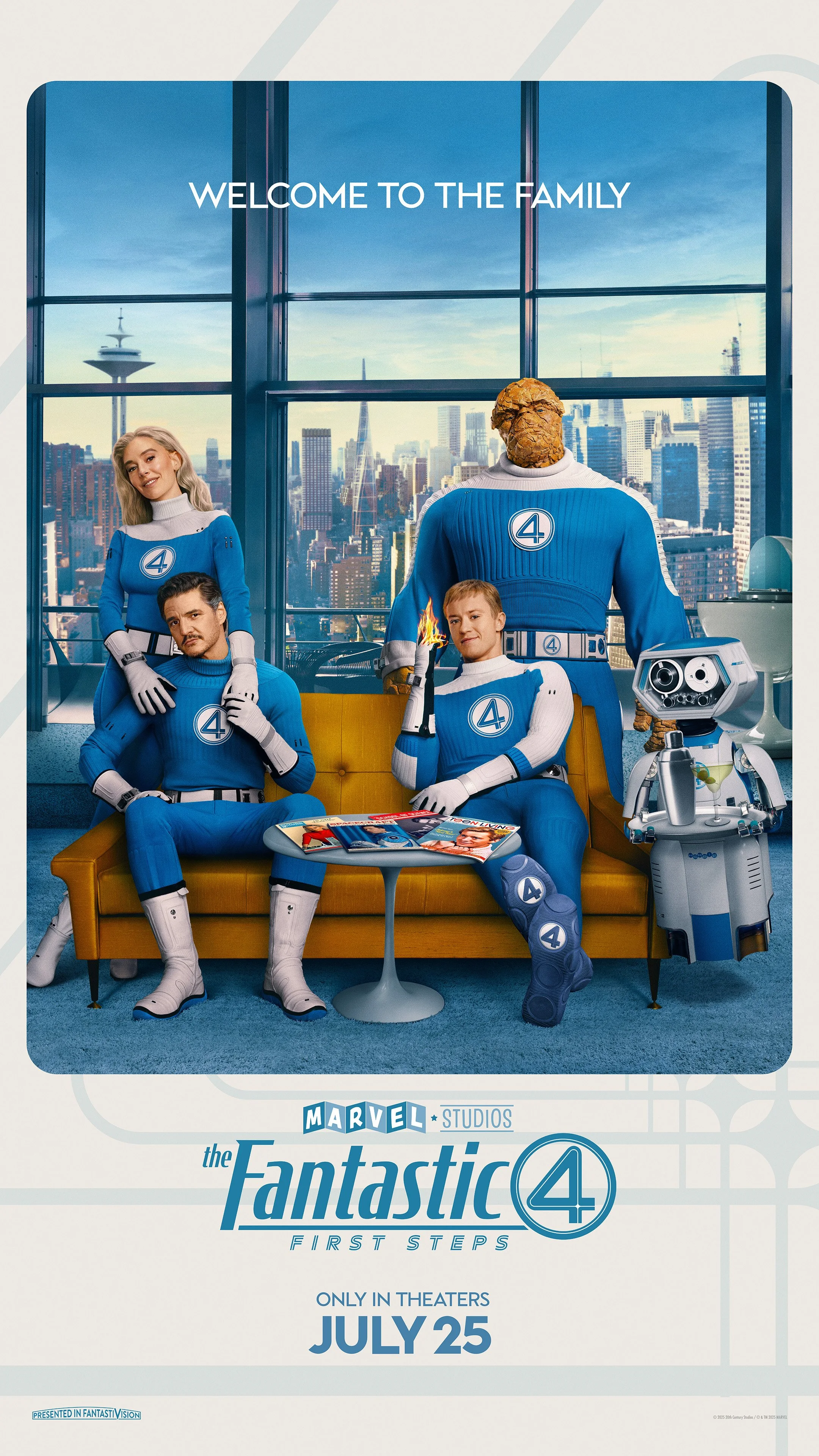 The Fantastic 4️⃣ Four: First Steps PG-13 2025 ‧ Action/Sci-fi ‧ 1h 55m