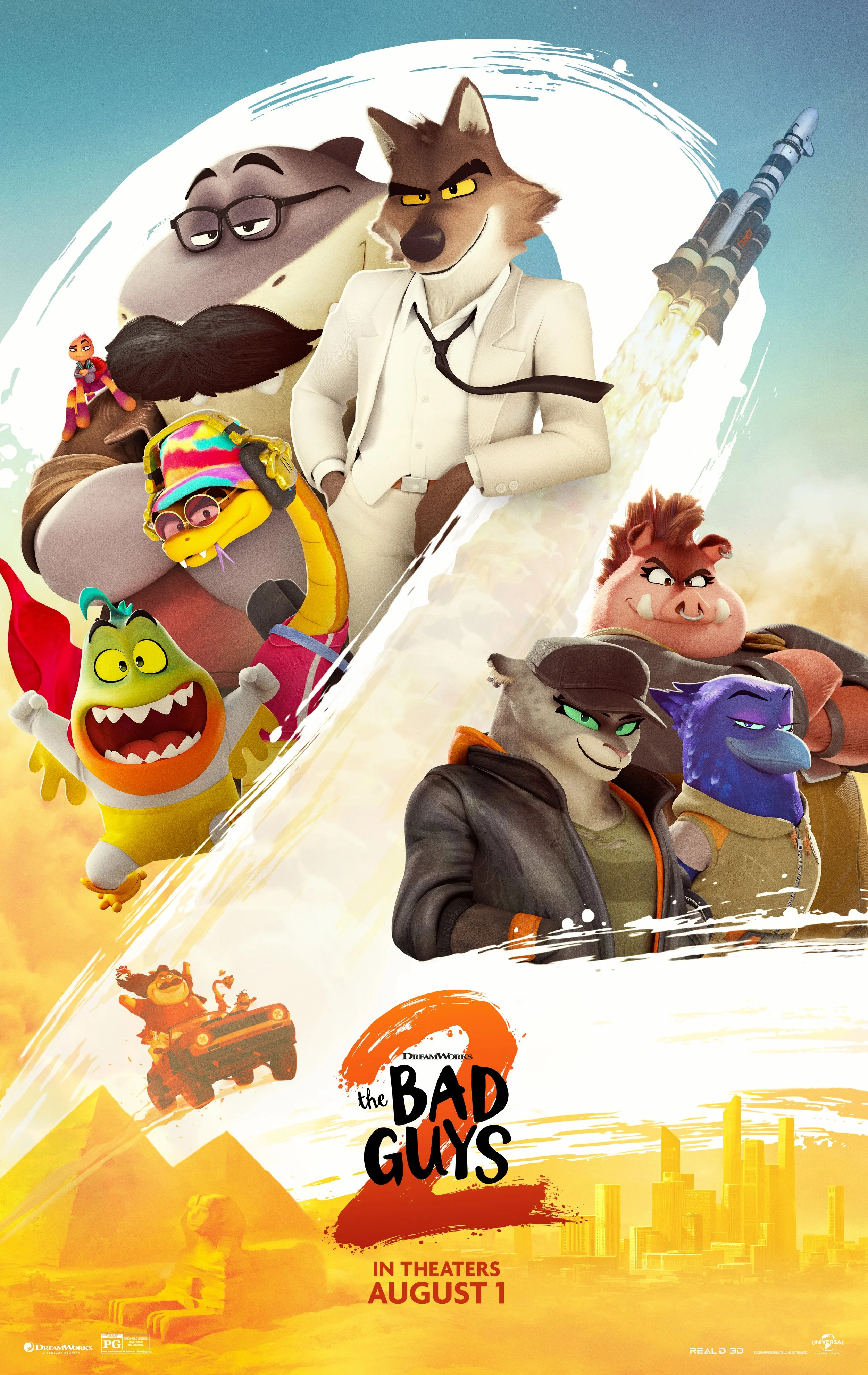 The Bad Guys 2 🔥PG 2025 ‧ Family/Comedy ‧ 1h 44m