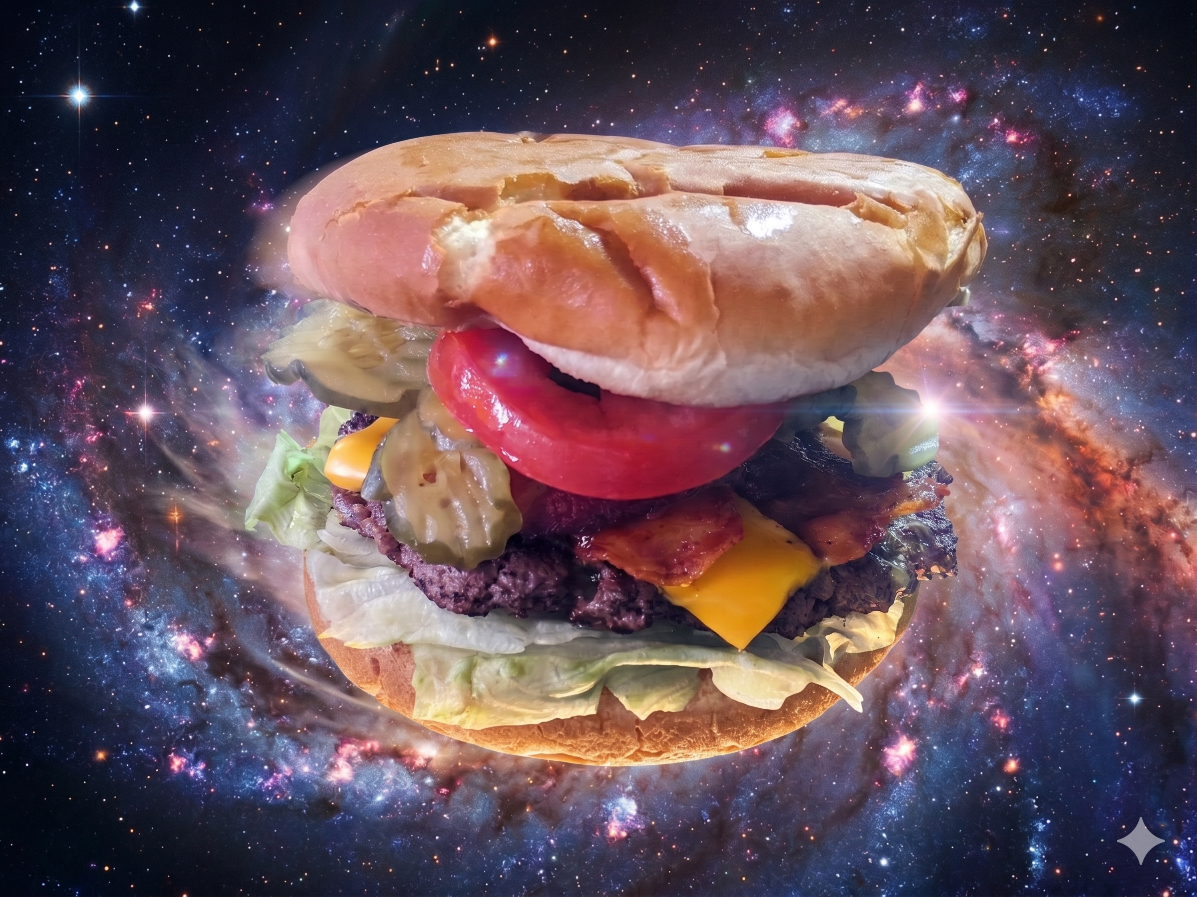 A taste that’s out of this world! 🚀🍔