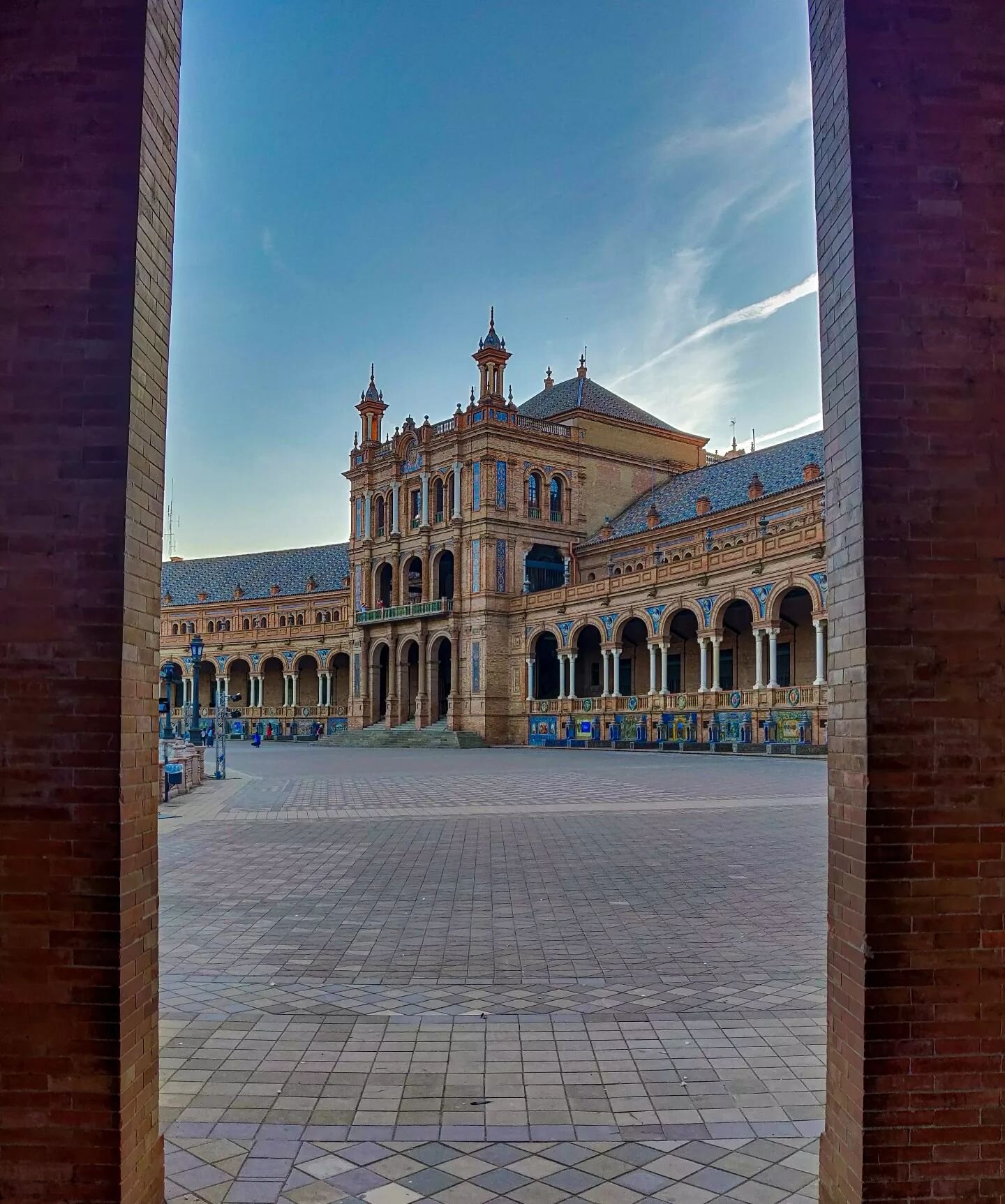 The Seville adventures continue at Plaza De Espana #seville #plazadeespa&ntilde;a #TravelPhotography #travel #spain