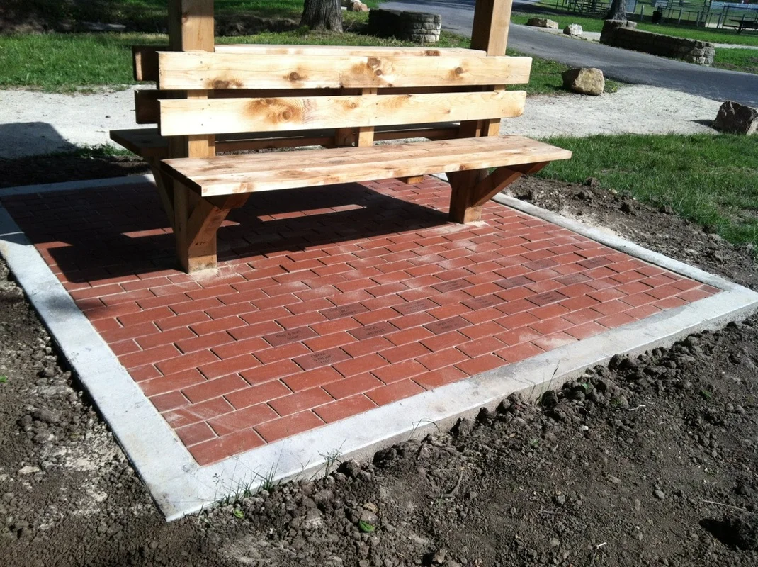 May 2014 - Paver installation