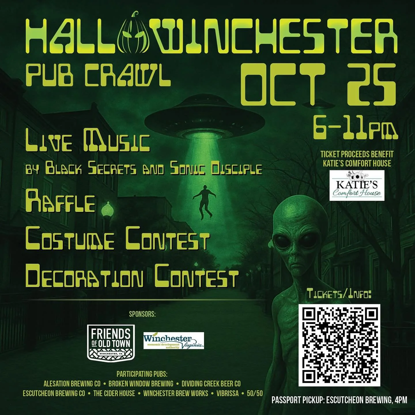 How is it HalloWinchester already?! This month really just flew by! Come out and see us this weekend, we&rsquo;re one of the stops! Grab your passports from Escutcheon and make your way downtown (stopping at WBW of course) to get your stamps and have