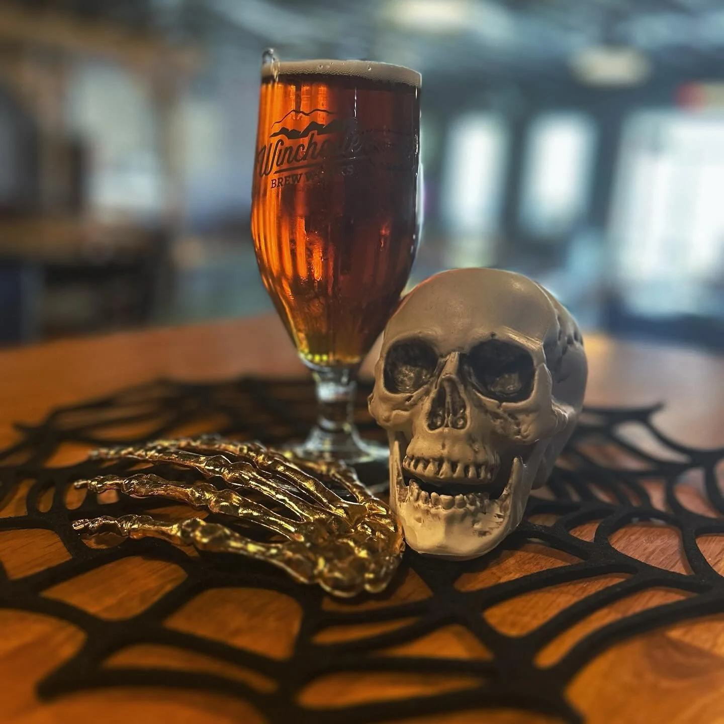 It&rsquo;s our favorite time of year, we get to celebrate all things spooky, drink autumnal flavored beers, and eat a bunch of Halloween candy without judgement 😎🍫🍬

The HalloWinchester pub crawl is this Saturday so stop by for some pumpkin beer, 