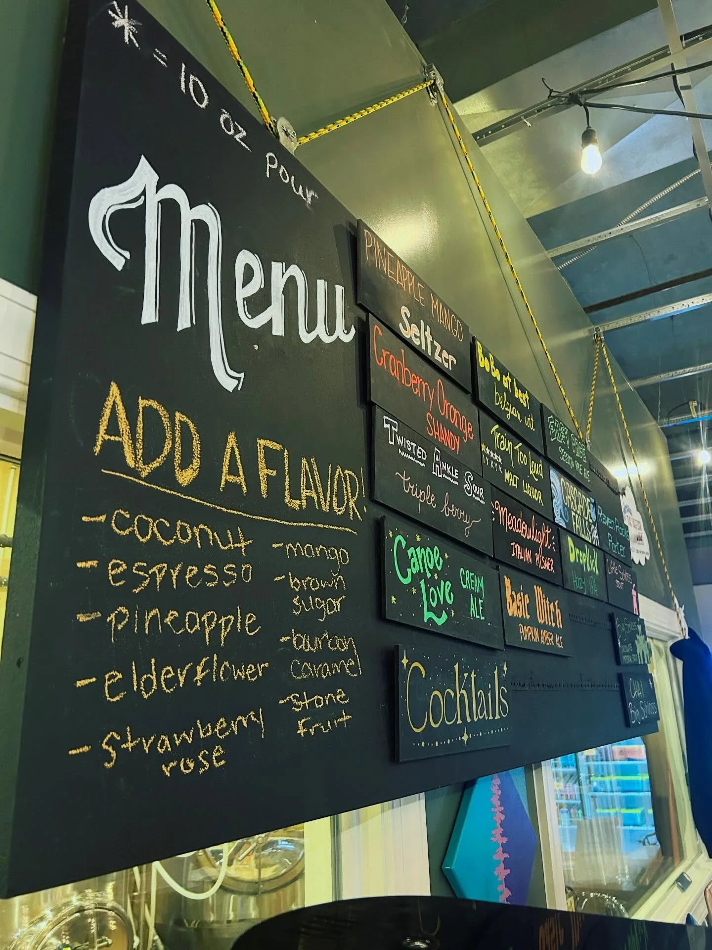 Did you know that you can add flavors to any of our beers? Come try out some concoctions! 🍻 

We&rsquo;ve got a pretty chill weekend here in the taproom, but we&rsquo;ve got our thinking caps on trying to figure out what we&rsquo;re gonna do for Any