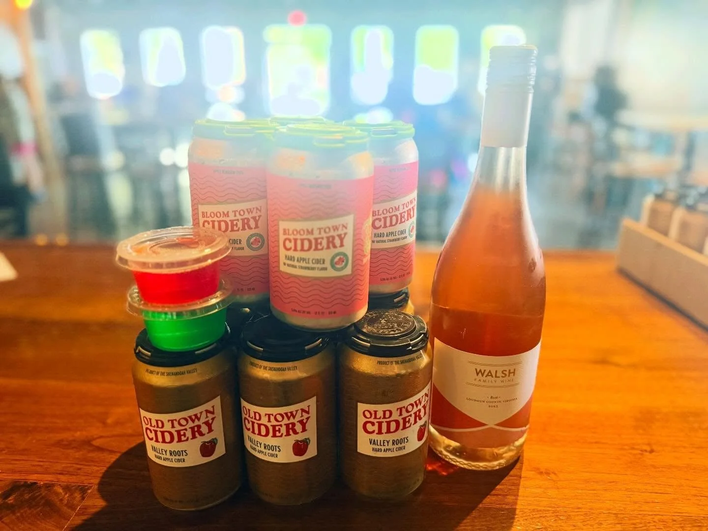@officialsabf starts TODAY at 🌸Winchester Brew Works💚! On top of our tap list of 20 craft beers, hard seltzers, THC seltzer, slushies, cocktails&hellip;we&rsquo;ve ALSO got pink and green Jell-O shots, amazing strawberry and Valley Roots cider from