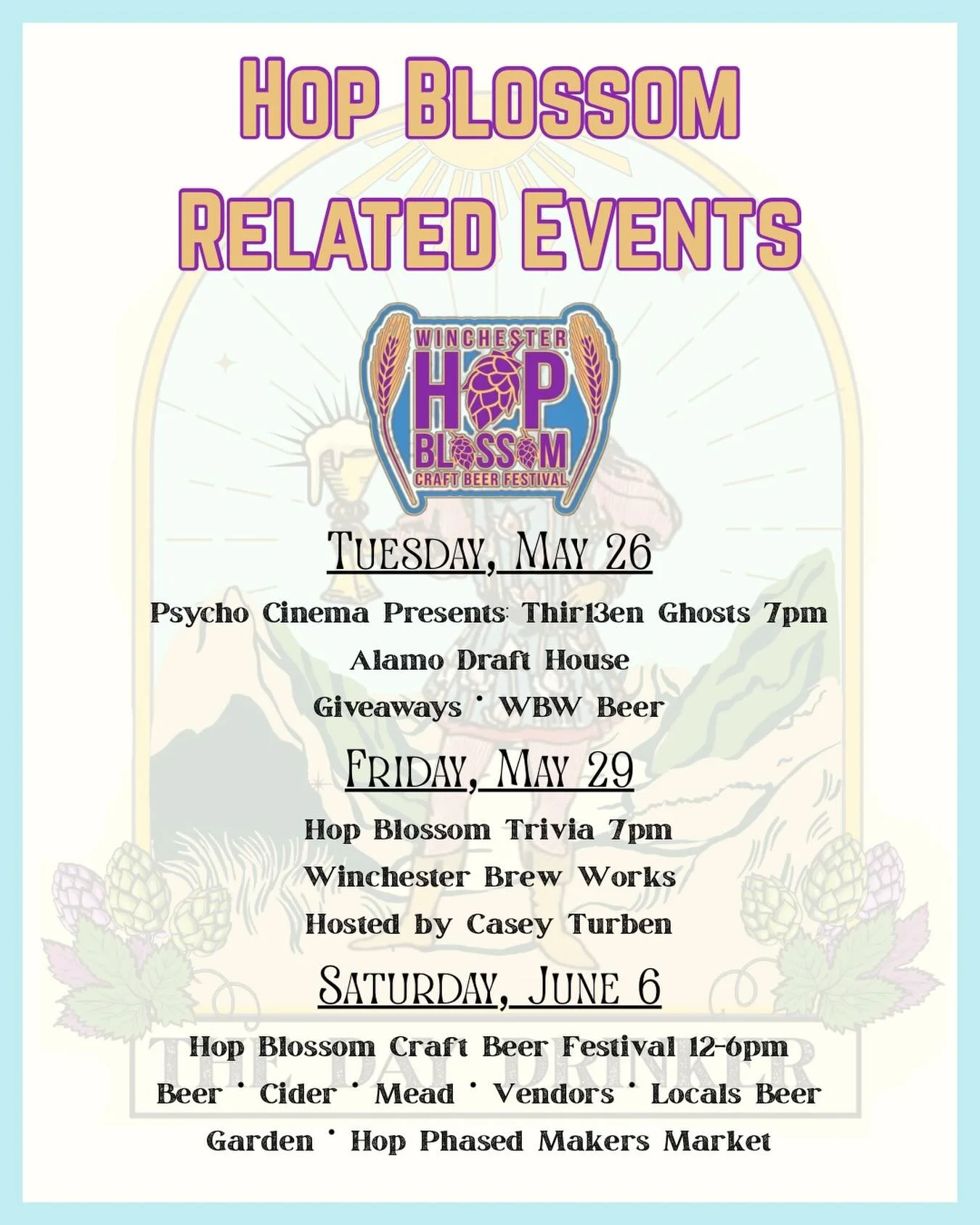 Did you know that we&rsquo;re the hosts of Hop Blossom Craft Beer Festival? Well, now you do! 🍻 

WBW has been the host for the past few years, and we&rsquo;ve been having a blast! We love beer and our community and love bringing the two together! 
