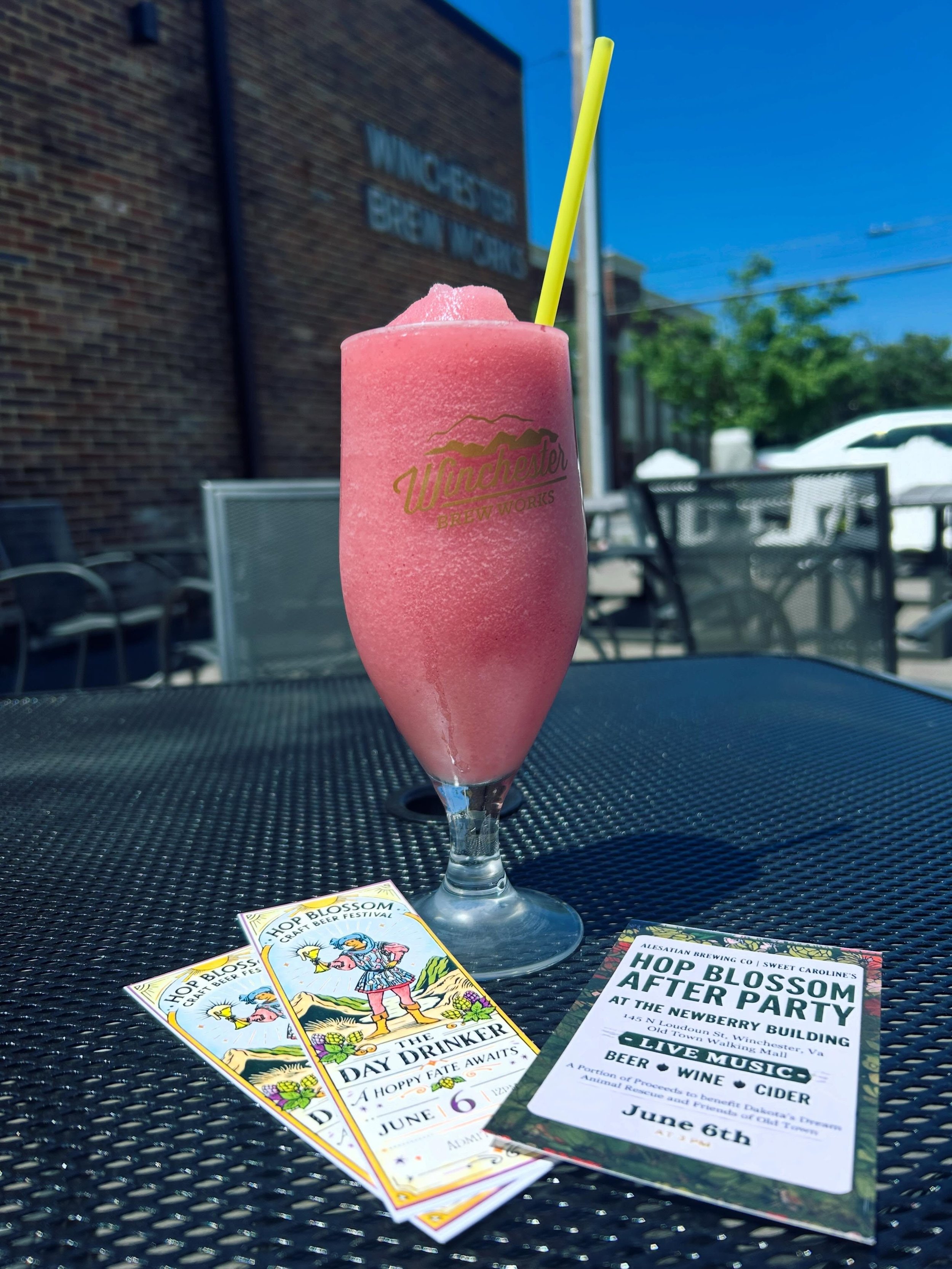 School&rsquo;s out! Sounds like the perfect time to celebrate with a slushy! 😎🍹 

We&rsquo;ve got Blackberry Lemonade and N/A Watermelon (you read that right, kid and DD friendly slushy!) and we&rsquo;re ready for the weekend! 

Stop by the taproom