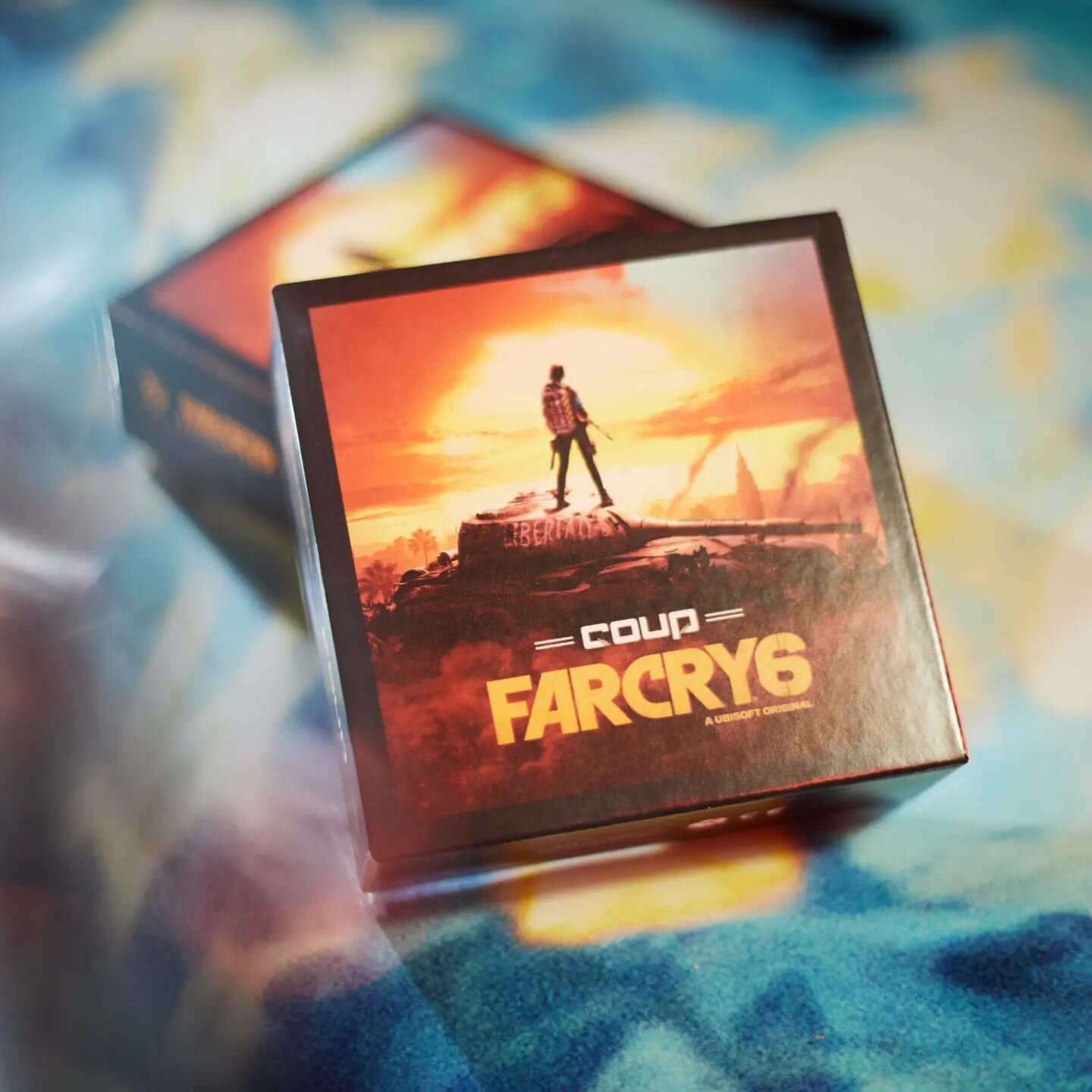 Far Cry 6 just dropped its Lost Between Worlds DLC, so here's a throwback to the Far Cry x Coup card game (limited edition) that we developed to promote Far Cry 6's launch in Germany!

Did you know that playing a game of Coup with the team is the fin
