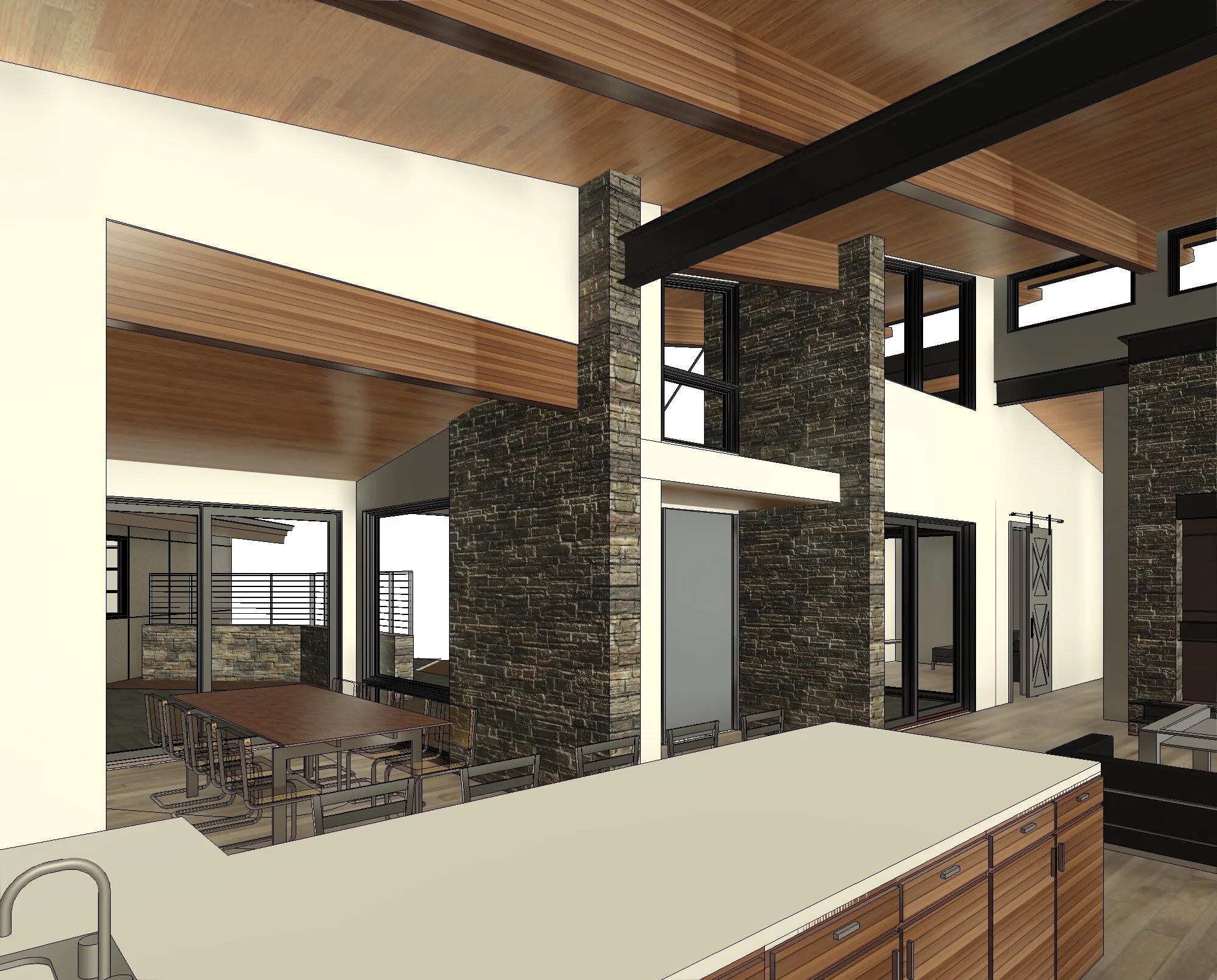Erickson - 04 - 3D View - INTERIOR - DINING FROM KITCHEN.jpg
