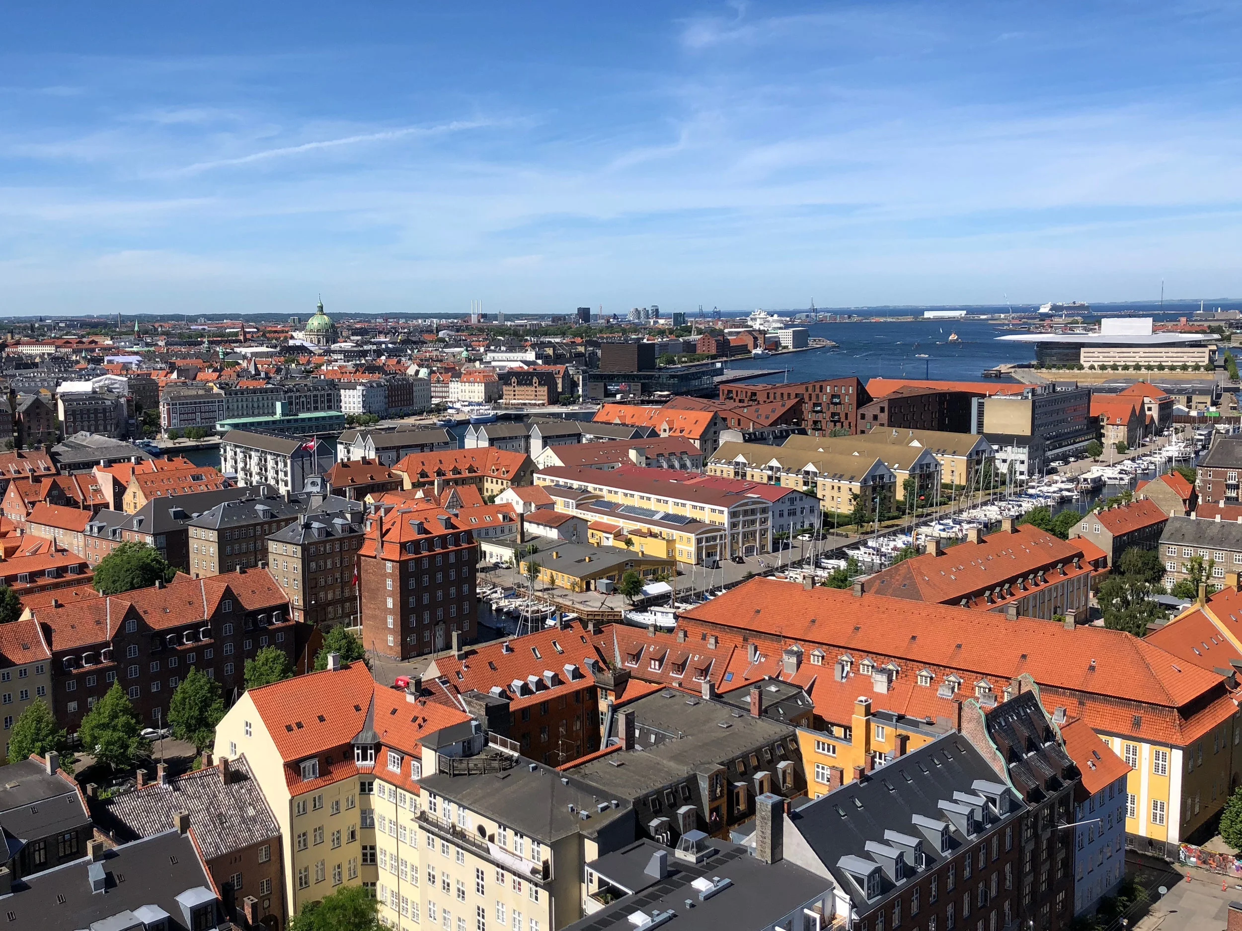 View from top of Our Savior’s Church
