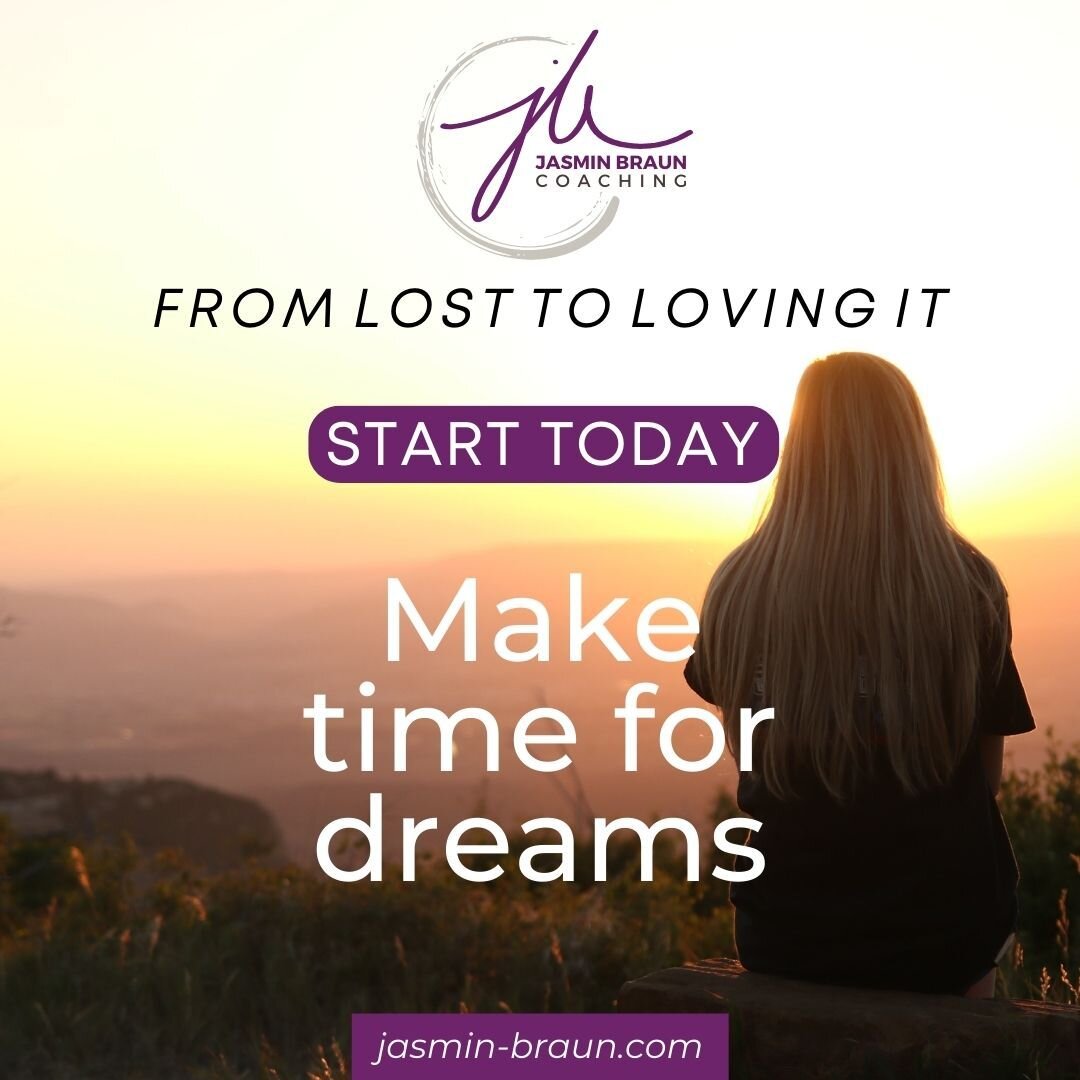 💭 What have you always dreamed of doing? 💭

One of the steps in my FREE guide 'From Lost to Loving It' is 'Make Time for Dreams'.

Take a moment to consider what have you always dreamed of, but never had the courage or time for? This could be the p