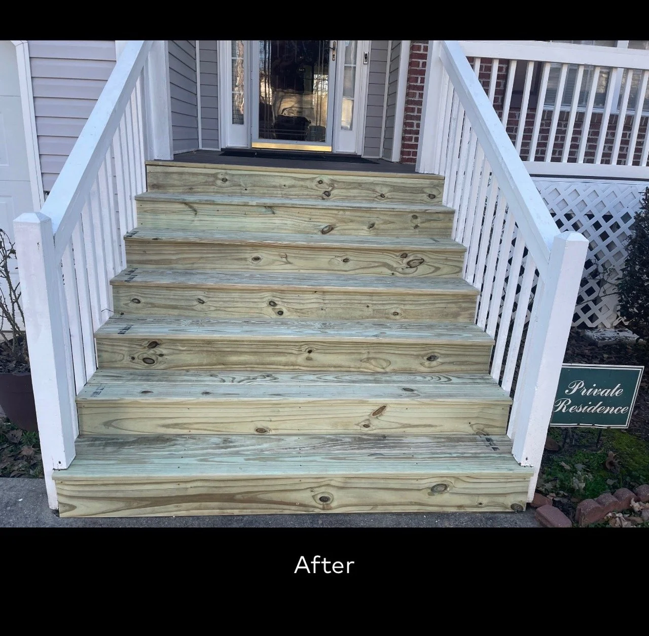 WC Porch Stairs
