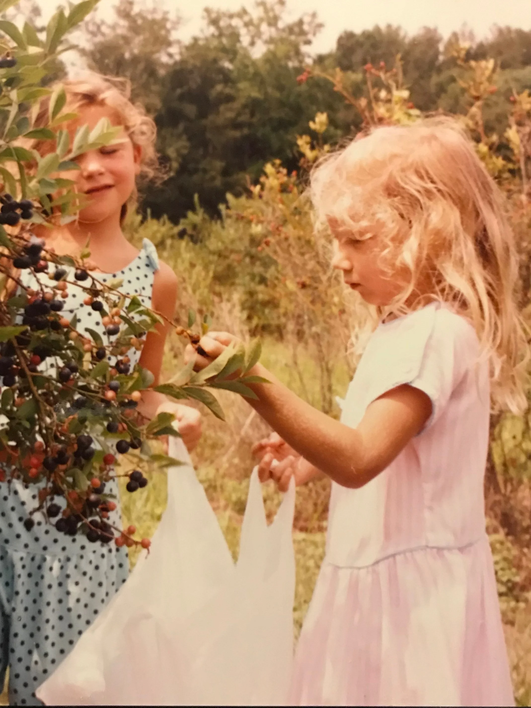 Allison and Vanessa . . . best friends, September 1991