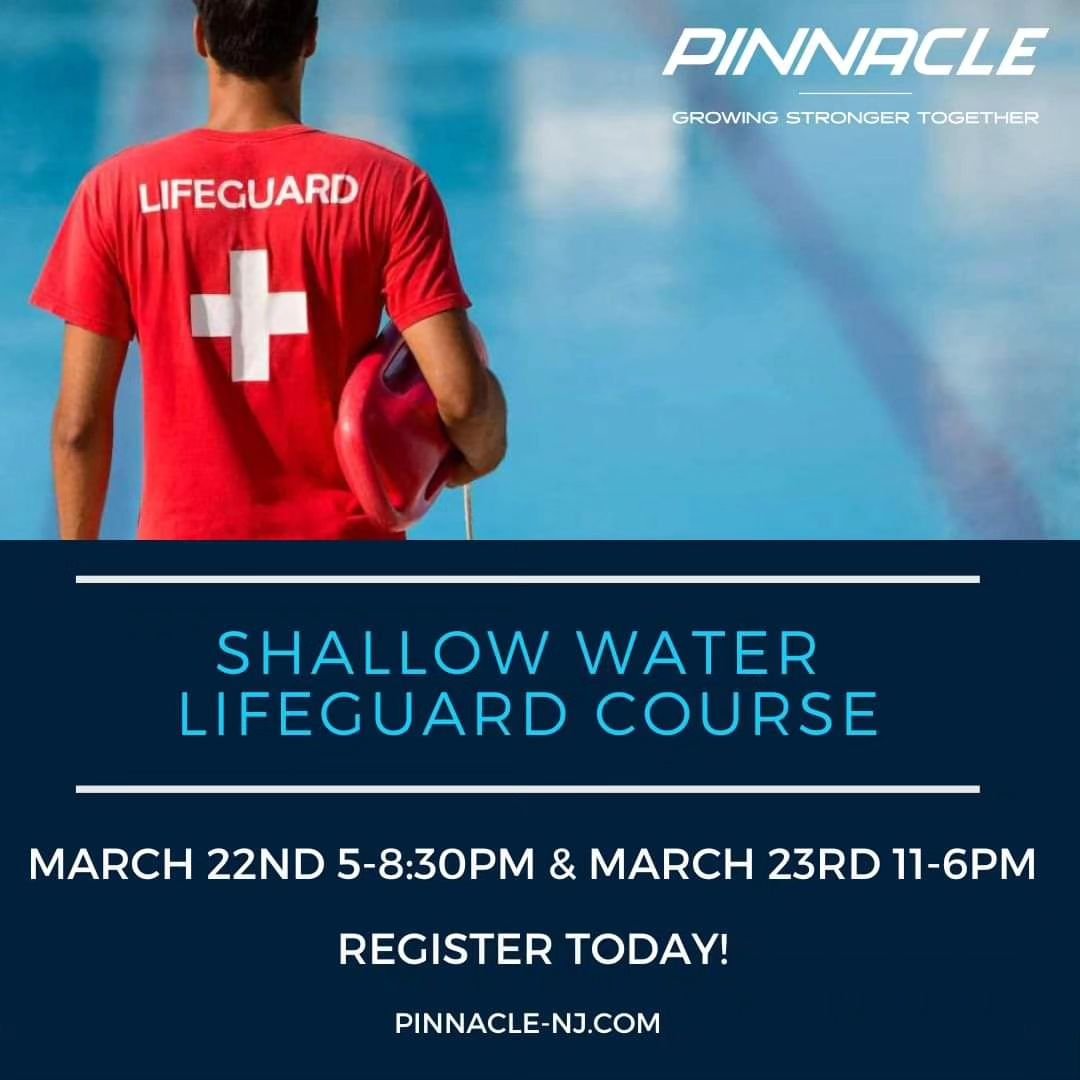 Join us for our next Certified Shallow Water Lifeguard Course and become a certified lifeguard before the Summer season begins! 

American Red Cross Shallow Water Lifeguarding Blended Learning Course

The Red Cross Shallow Water Lifeguard Program is 