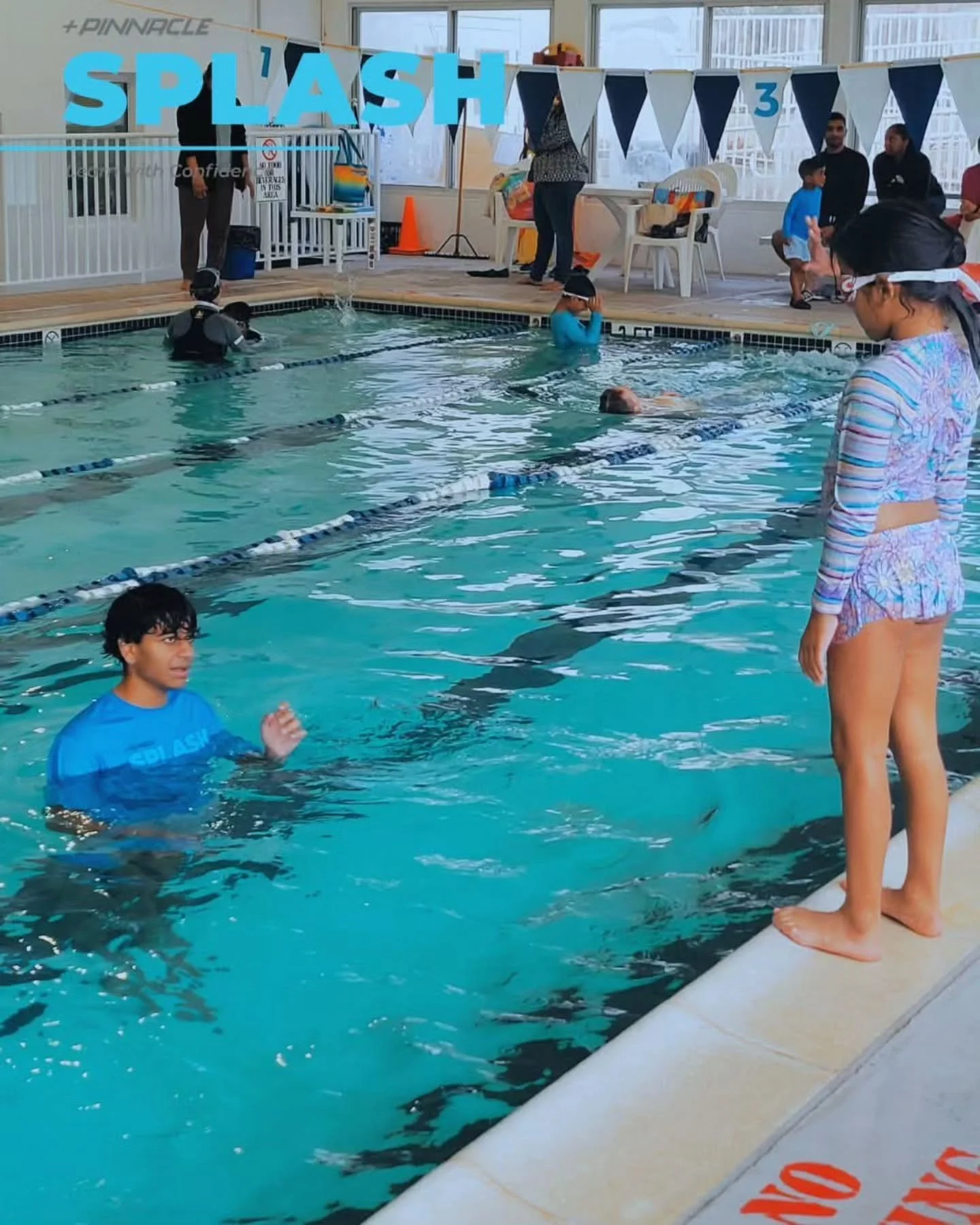 From first splashes to skill development, our Winter Group Swim Lessons help swimmers of all ages and abilities grow stronger and more confident in the water and keep reaching their swimming goals through the winter! 

✔ 7-week session
✔ Small groups