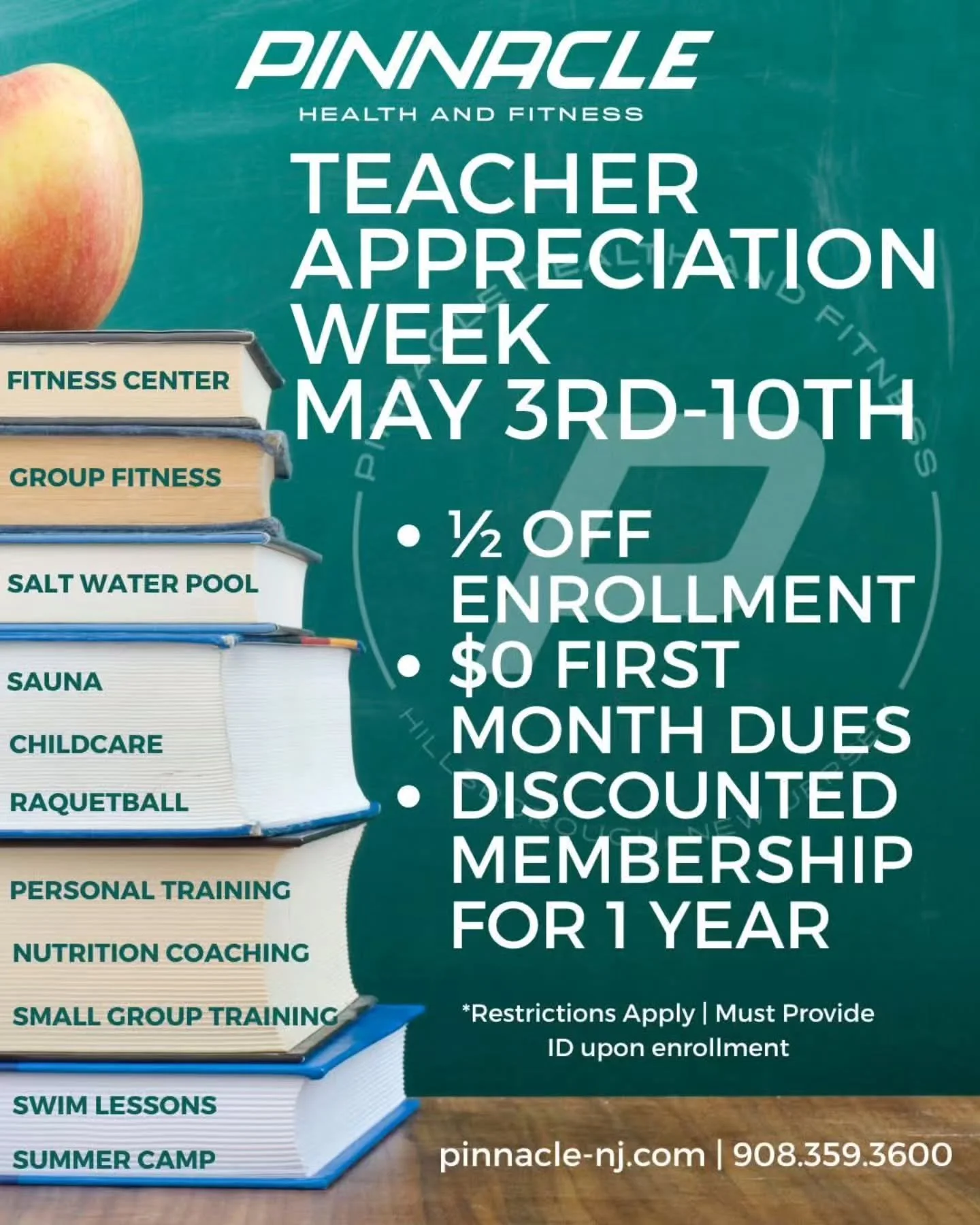 Celebrating the educators who make our community stronger every day 💙
Happy Teacher Appreciation Week!

We&rsquo;re honored to offer local teachers our discounted Heroes Membership for one full year&mdash;plus waived first month and 50% off enrollme