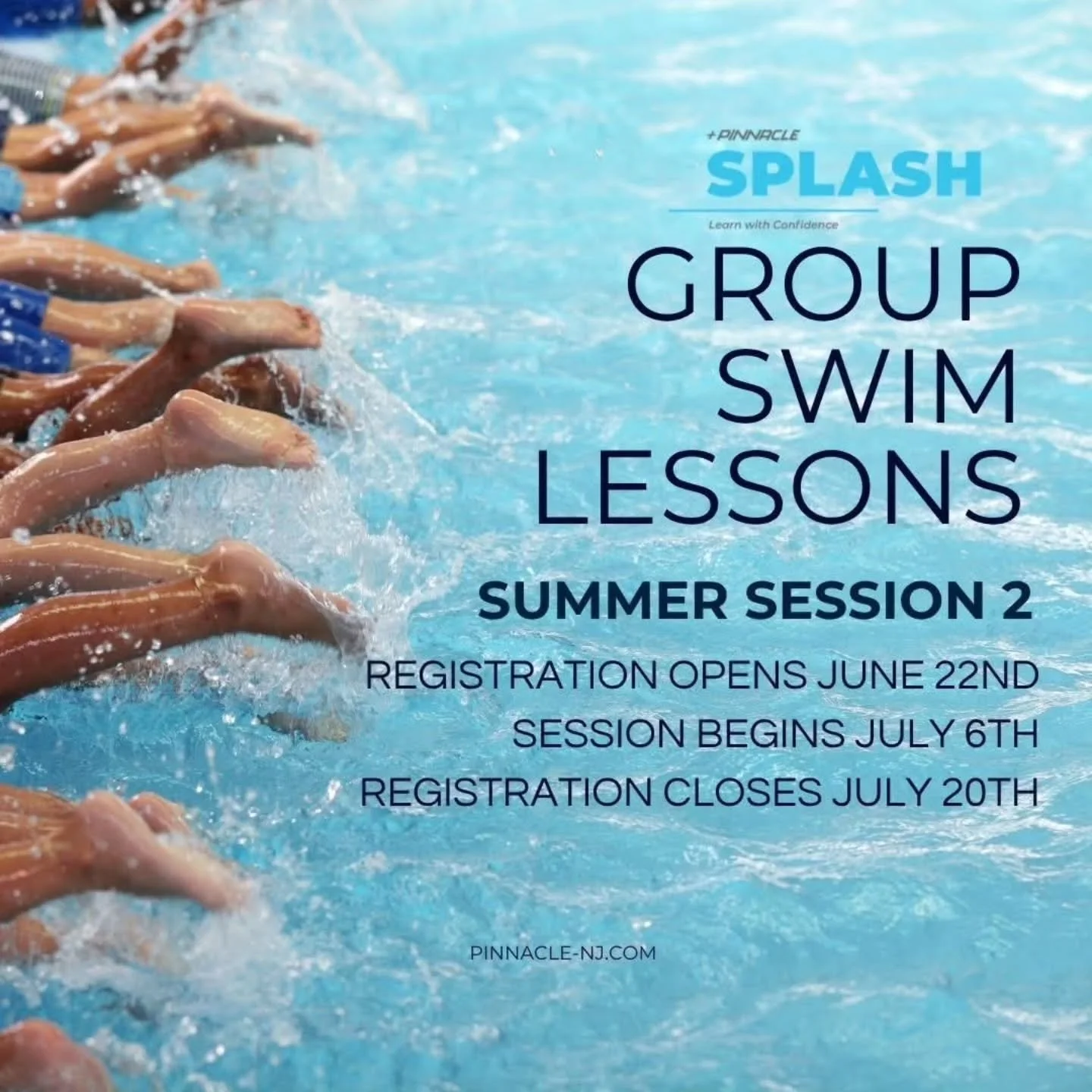 Make a splash this summer!

💦 Classes begin July 6th
💦 Registration opens June 22nd
💦 Member pricing starts at just $140

Whether your child is learning the basics, building confidence in the water, or refining their swim skills, our experienced i