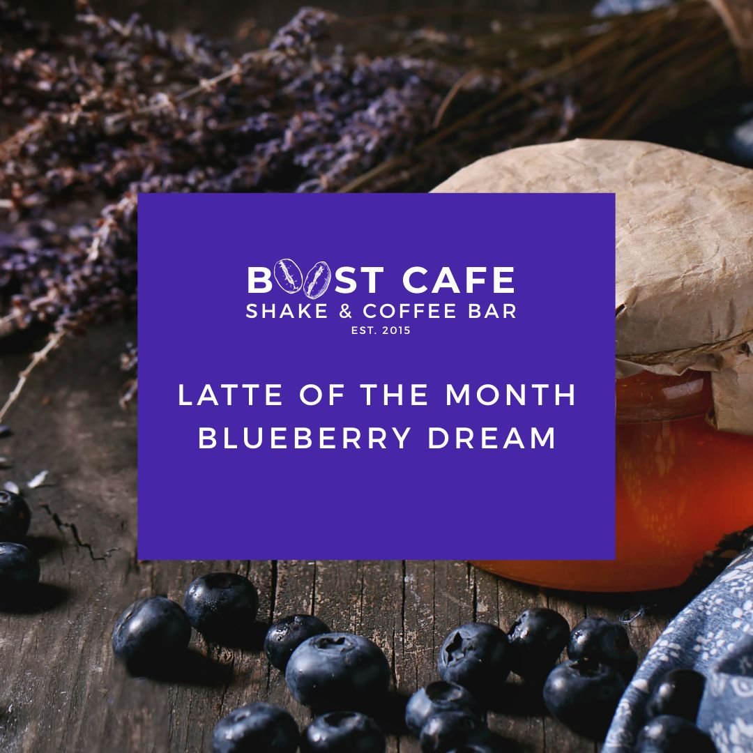 Blueberry Lavender Latte