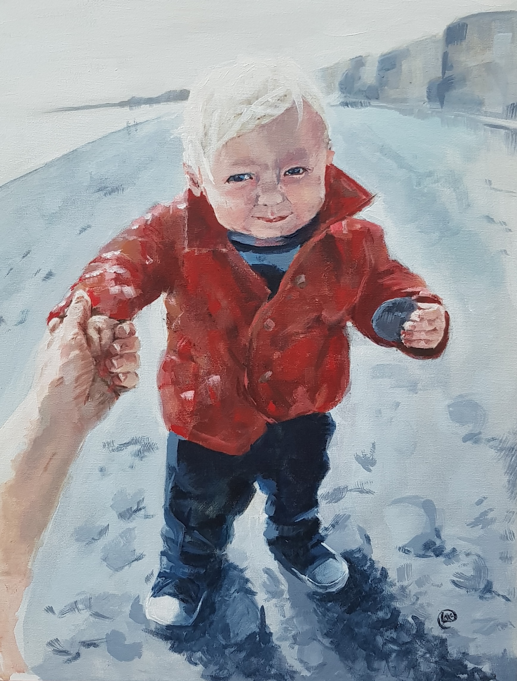 Samuel, Acrylic on canvas