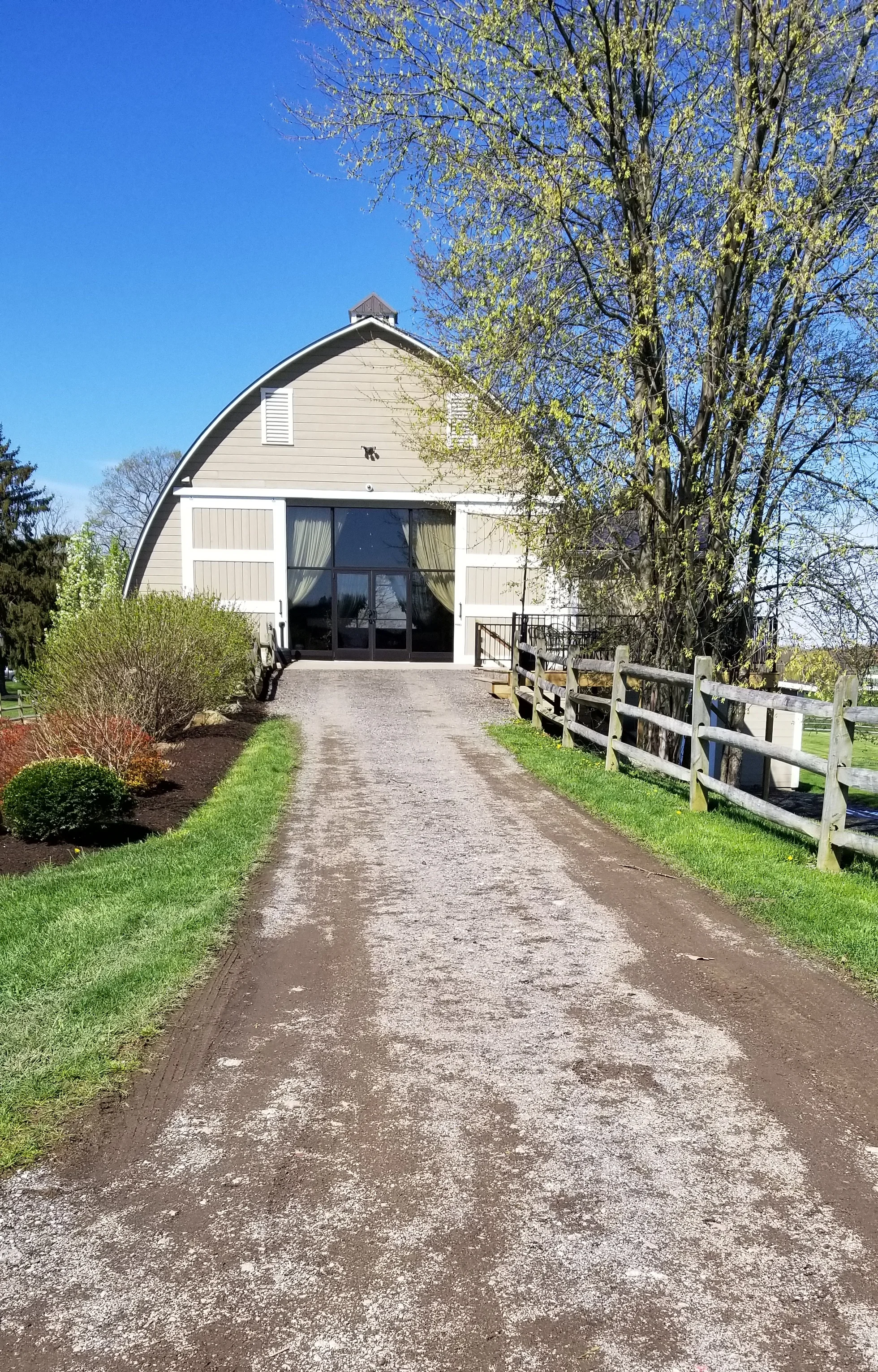 The path leading in…