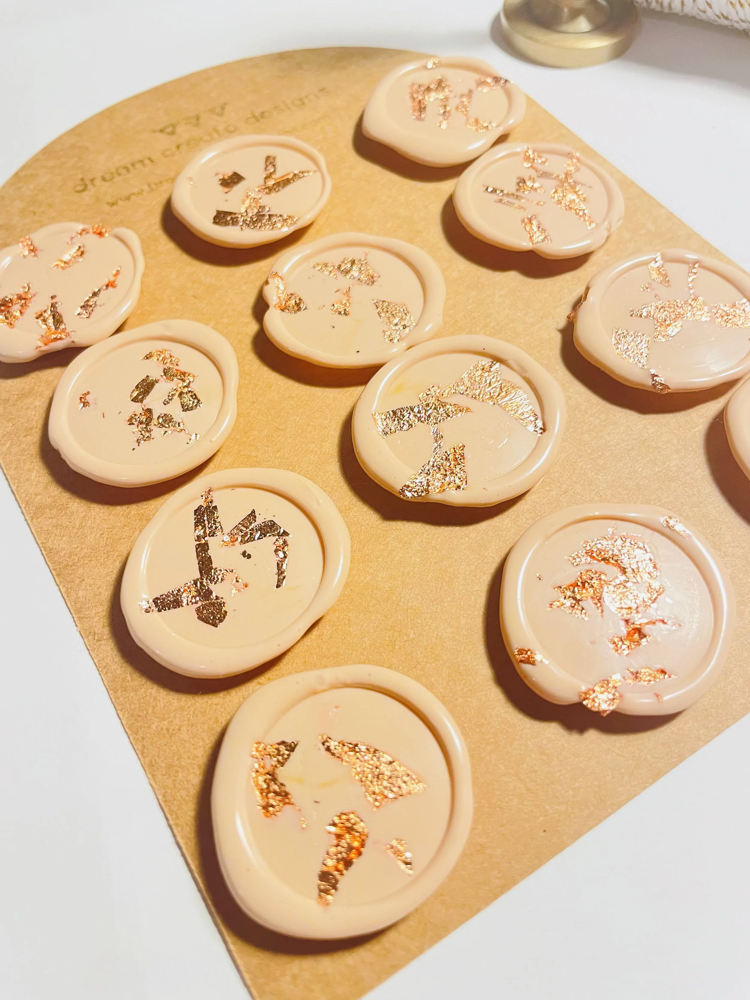 Wax Seals in Nude
