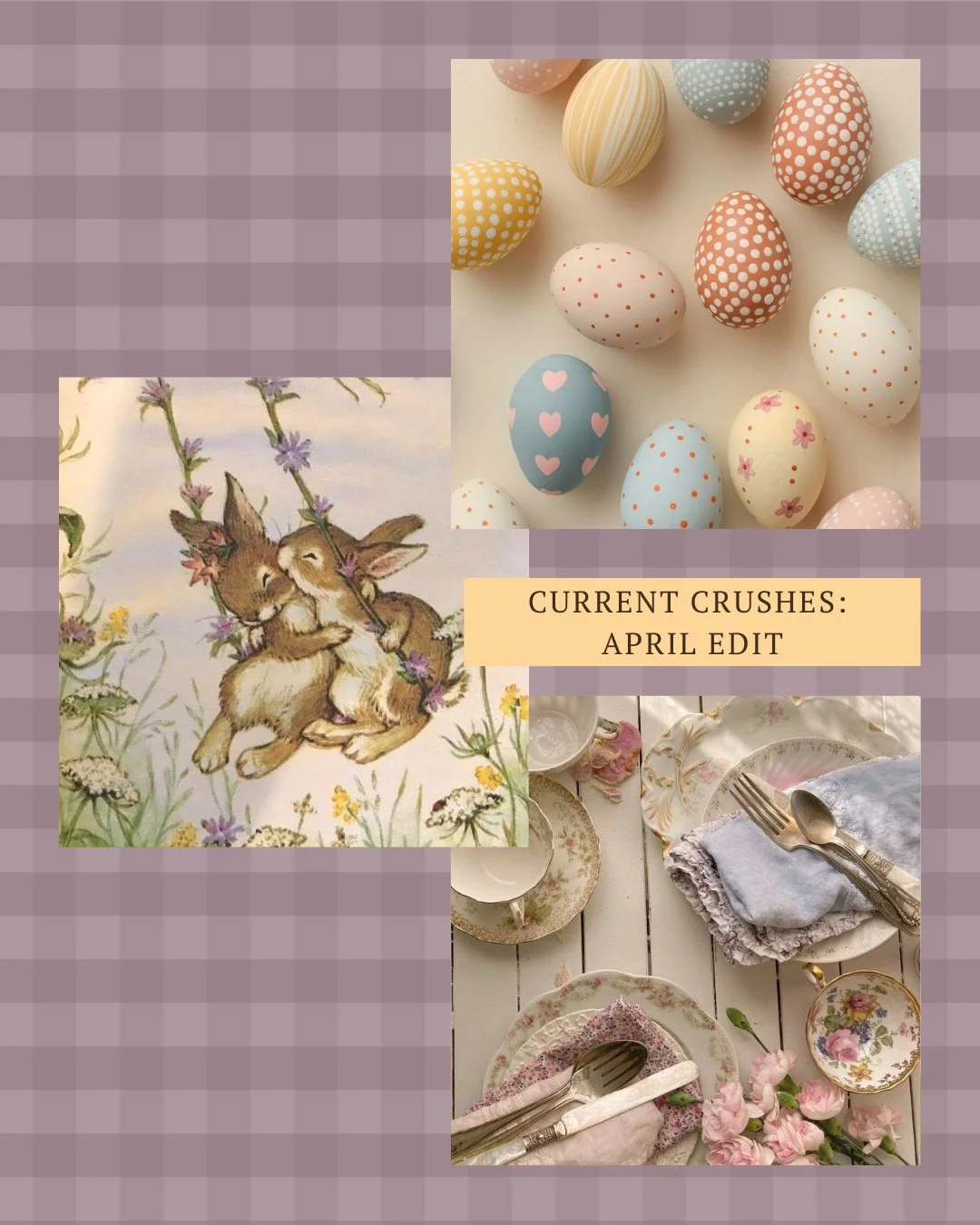 Current Crushes: April Edit⁠ion 🐇⁠
⁠
Happy April Fool's Day! Skipping the tricks and hopping straight to a fresh round of favorites⁠.⁠
⁠
This edit is filled with pieces that feel egg-stra special&mdash;soft textures, muted hues and just the right am